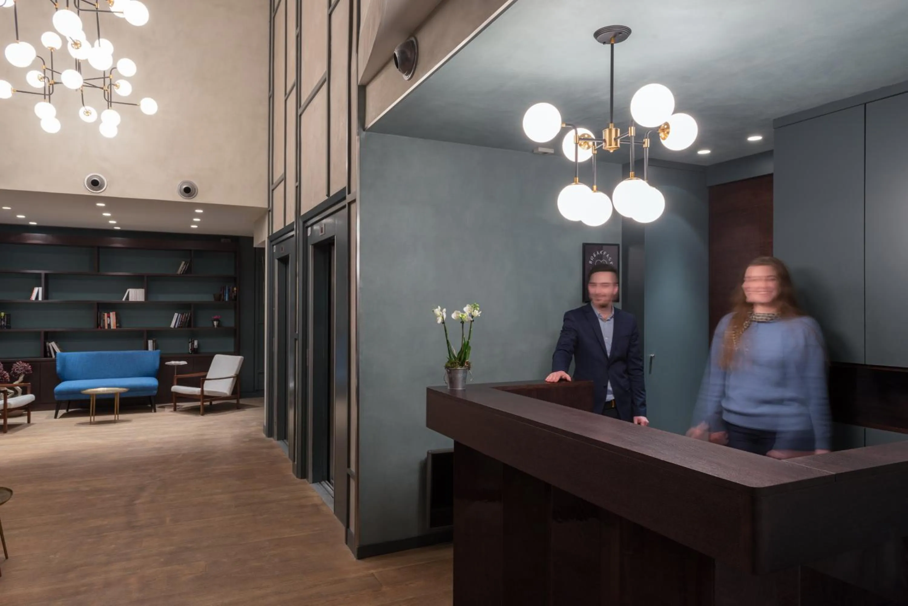 Lobby or reception in Hôtel Sanso by HappyCulture