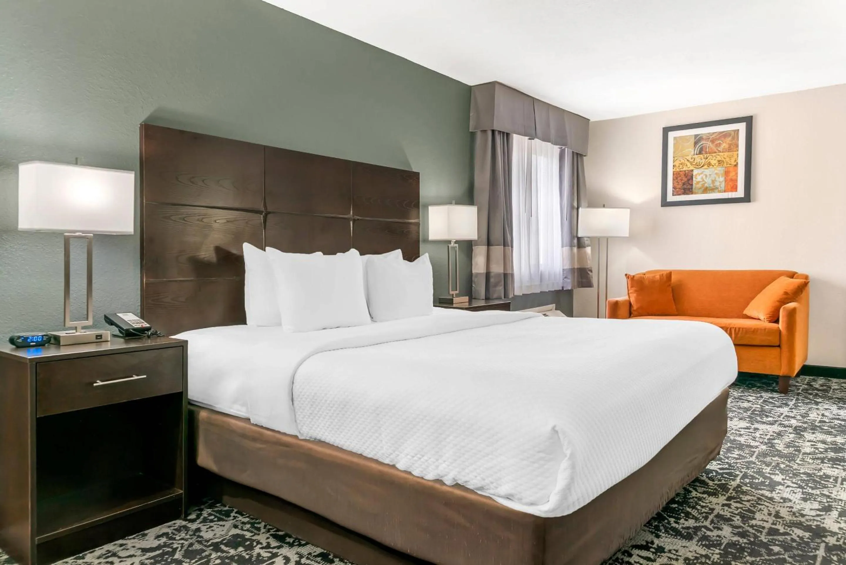 Bedroom, Bed in Quality Inn Grand Rapids South-Byron Center