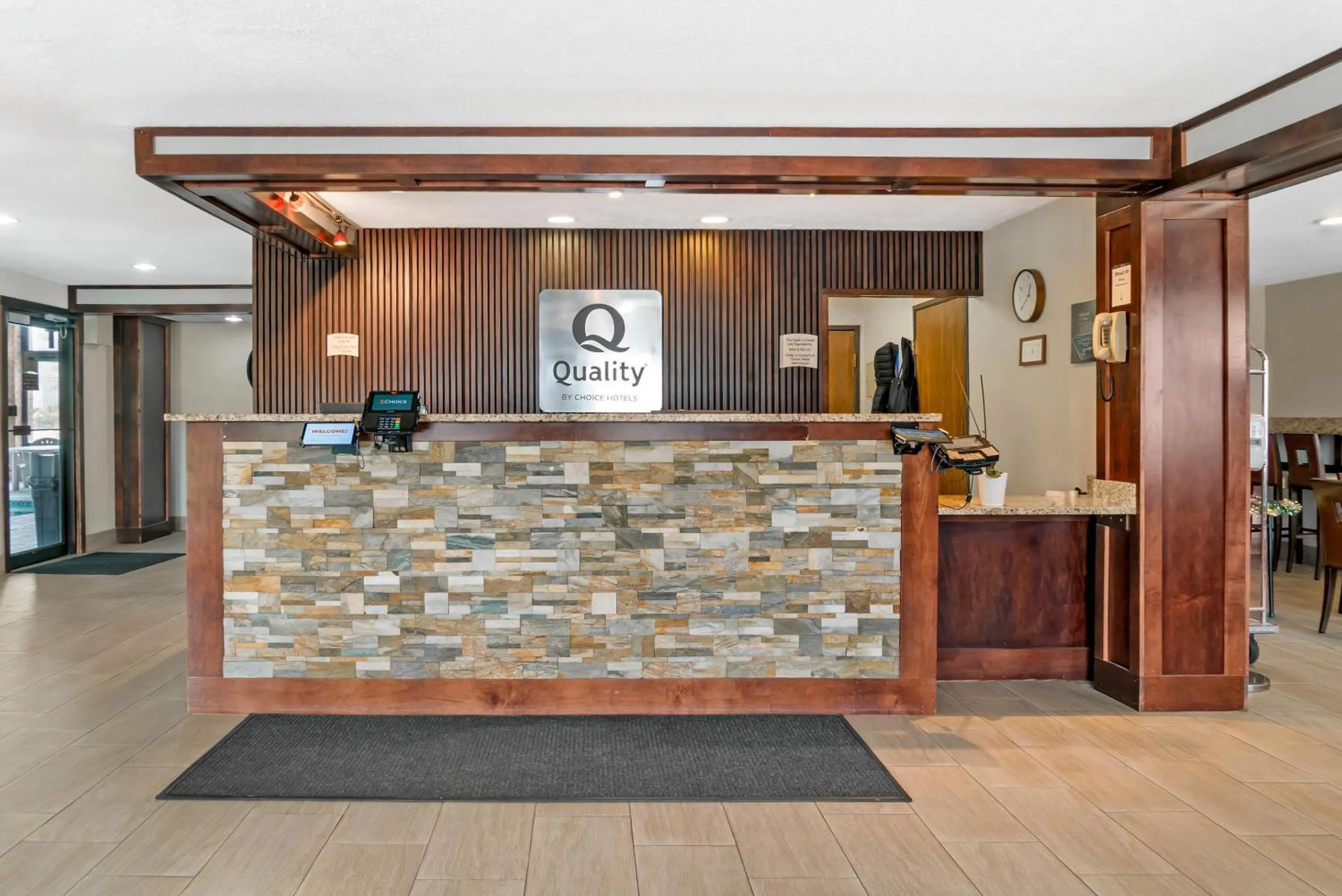 Lobby or reception in Quality Inn Grand Rapids South-Byron Center
