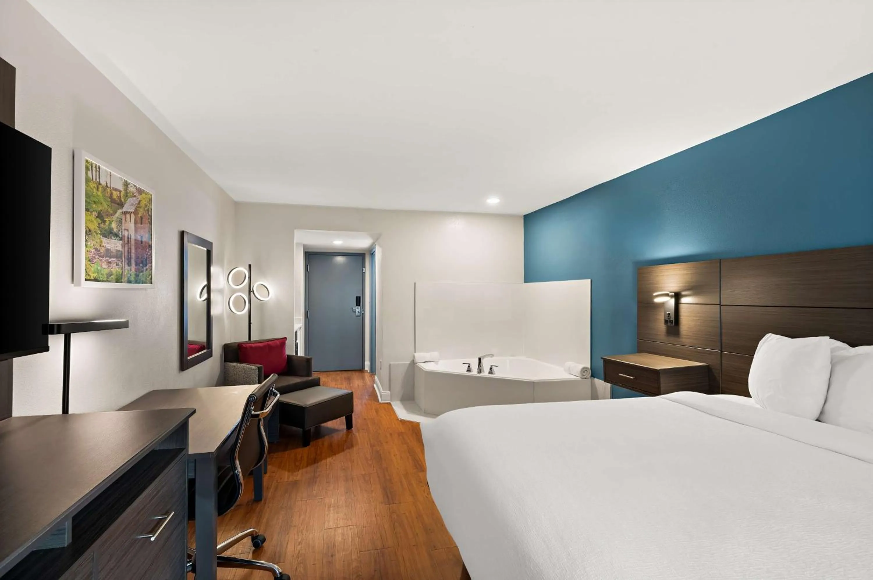 Bed in Best Western Shackleford