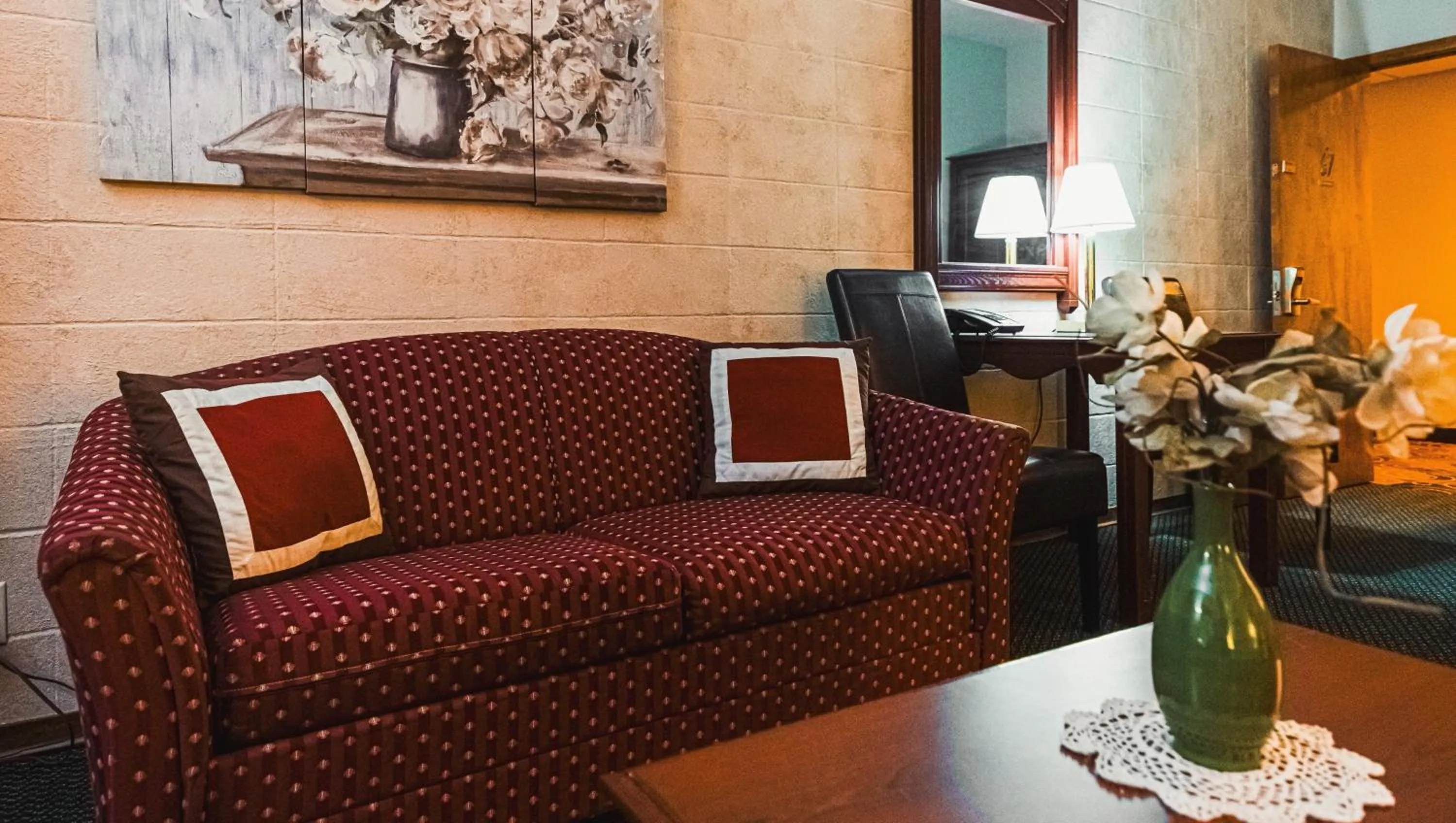 Bedroom in Wrangler Inn Mobridge