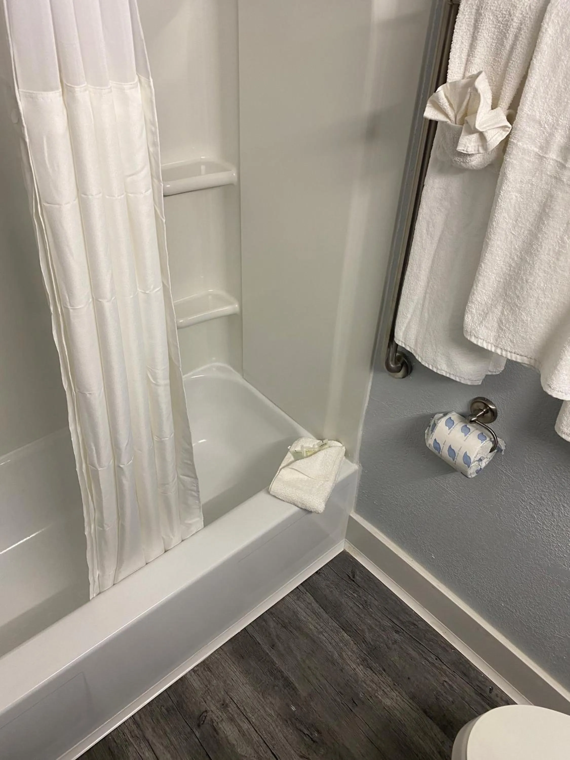 Bathroom in Montgomery Inn & Suites