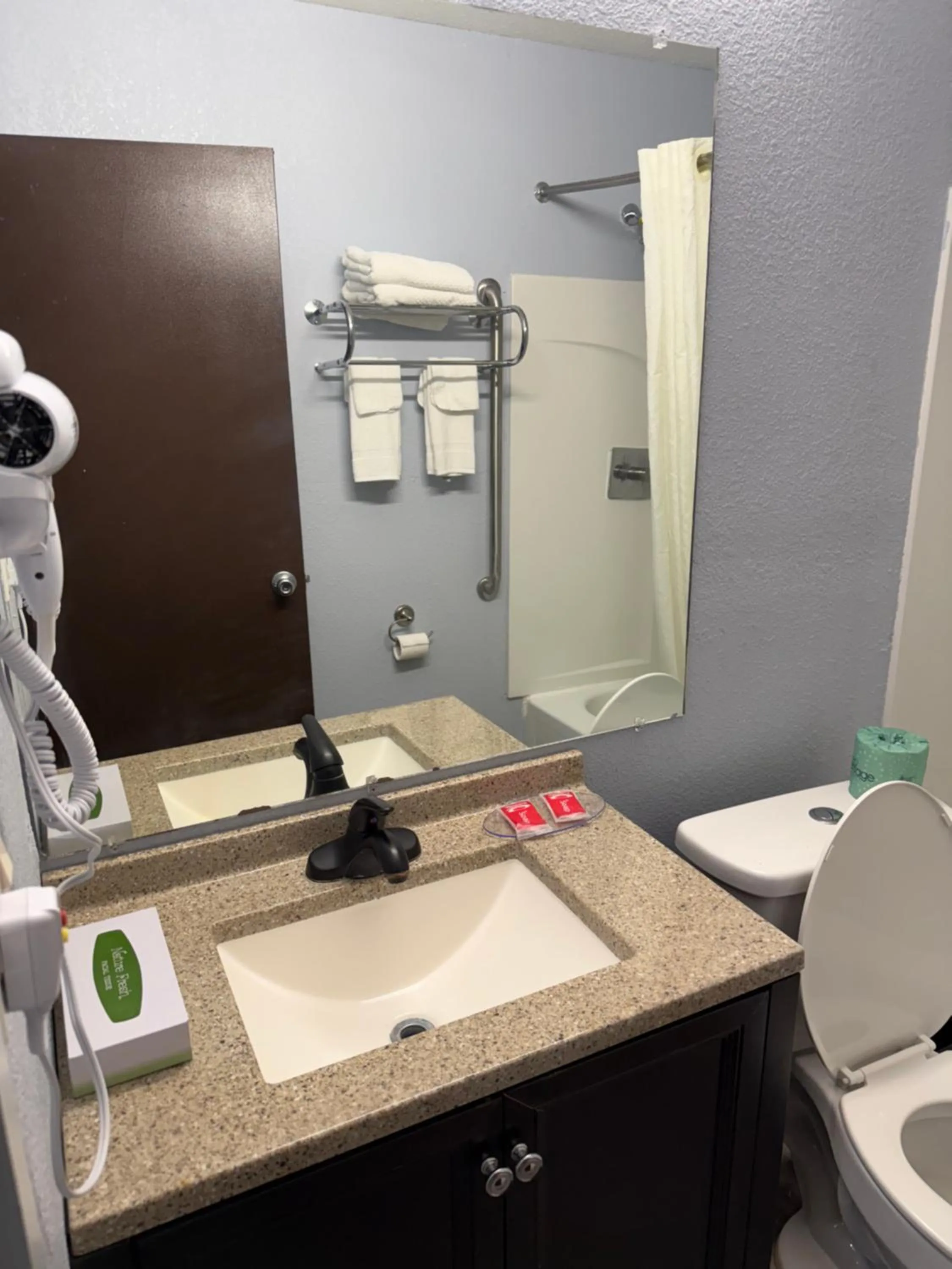 Bathroom in Econo Lodge Montgomery South I-65