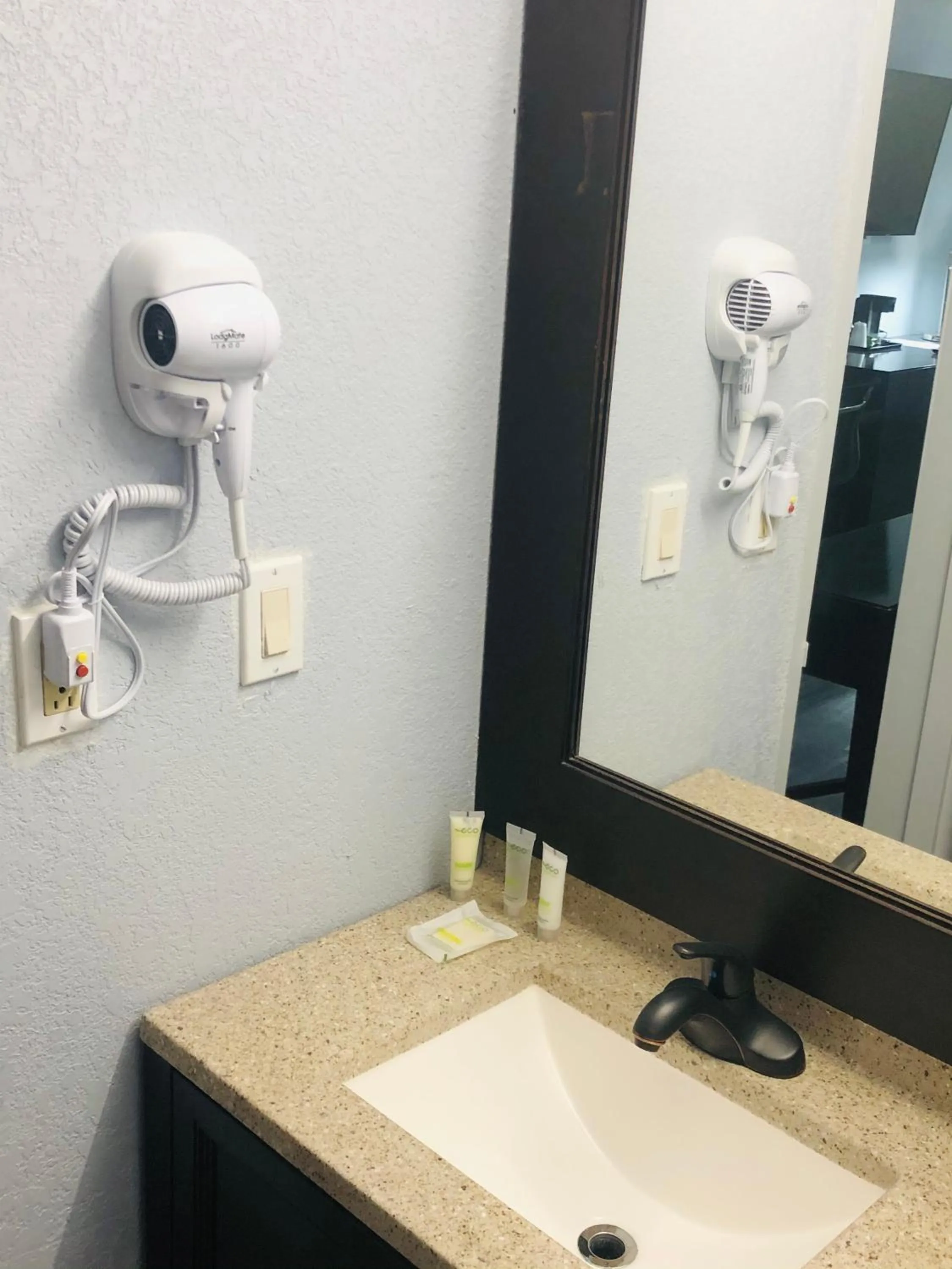 Bathroom in Montgomery Inn & Suites