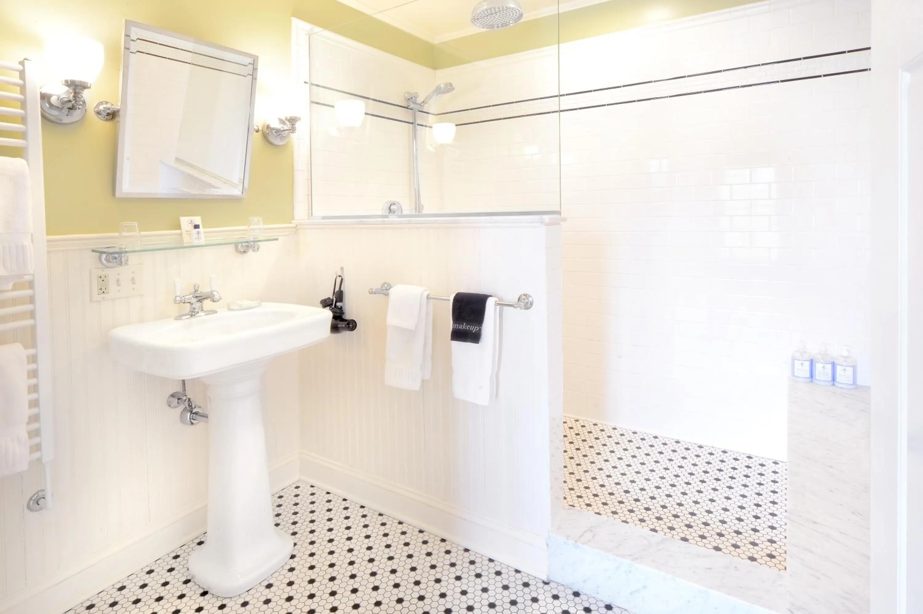 Shower in The Springwater Bed and Breakfast