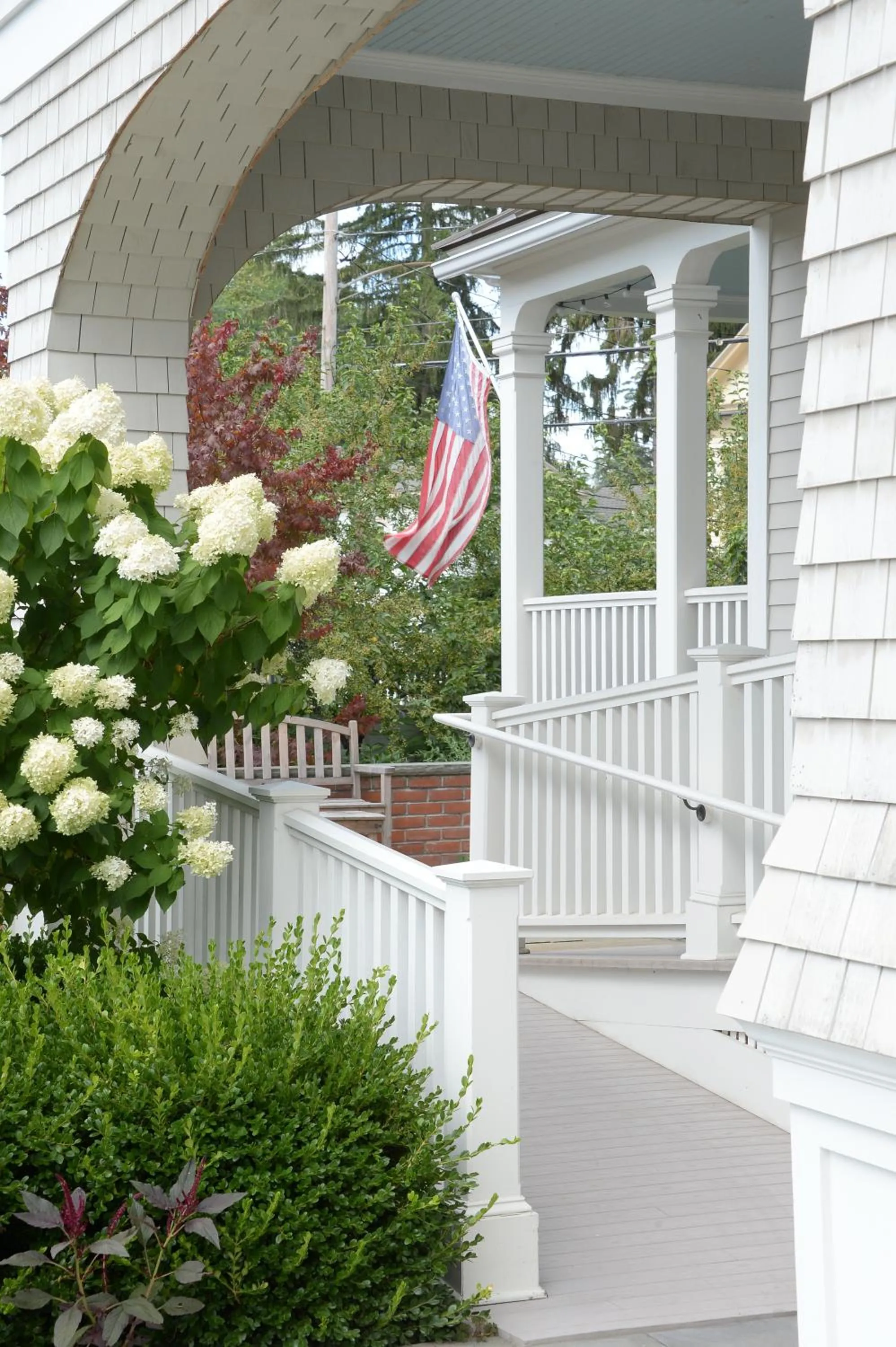 Patio in The Springwater Bed and Breakfast
