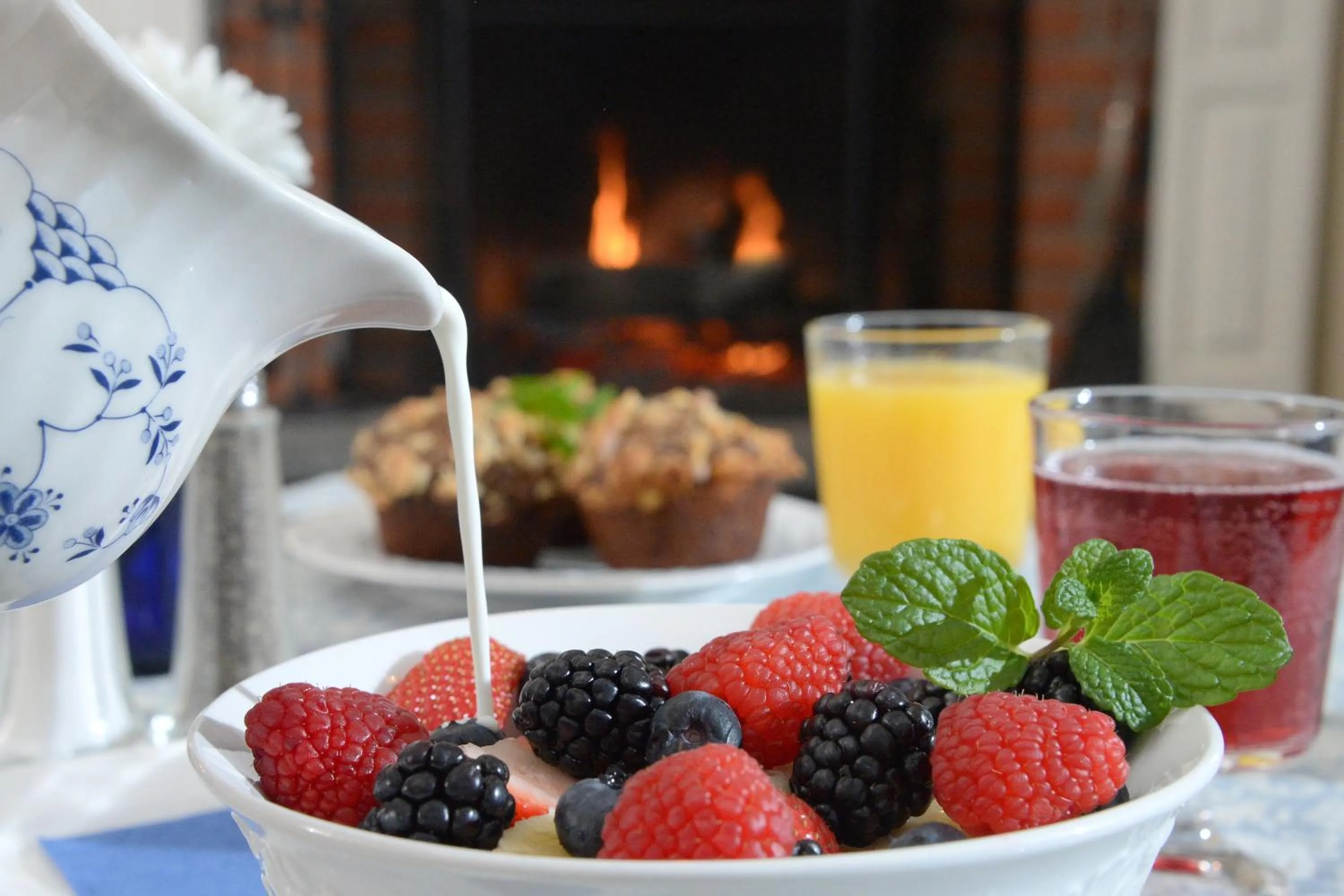 Food and drinks in The Springwater Bed and Breakfast