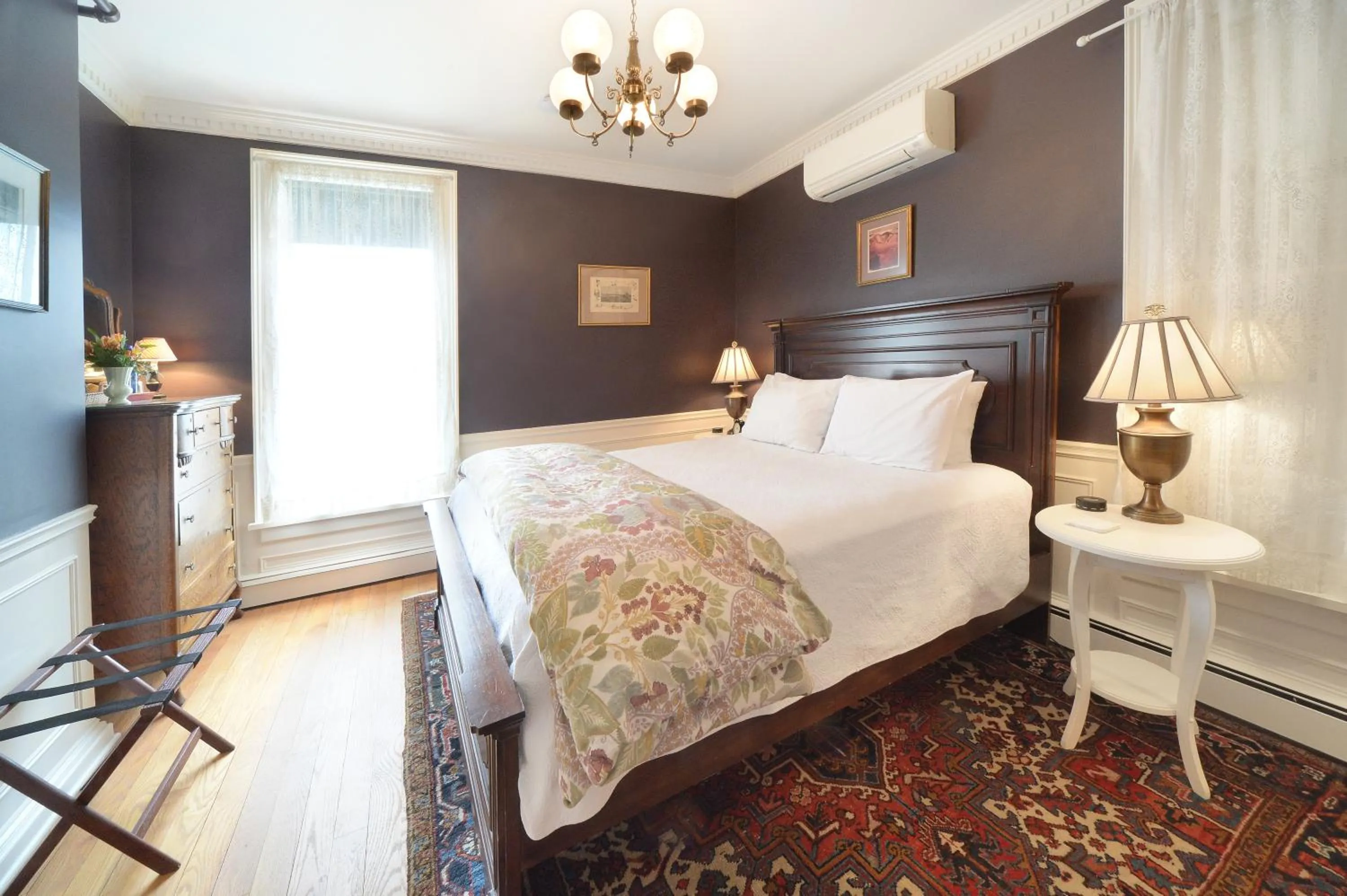 Bed in The Springwater Bed and Breakfast