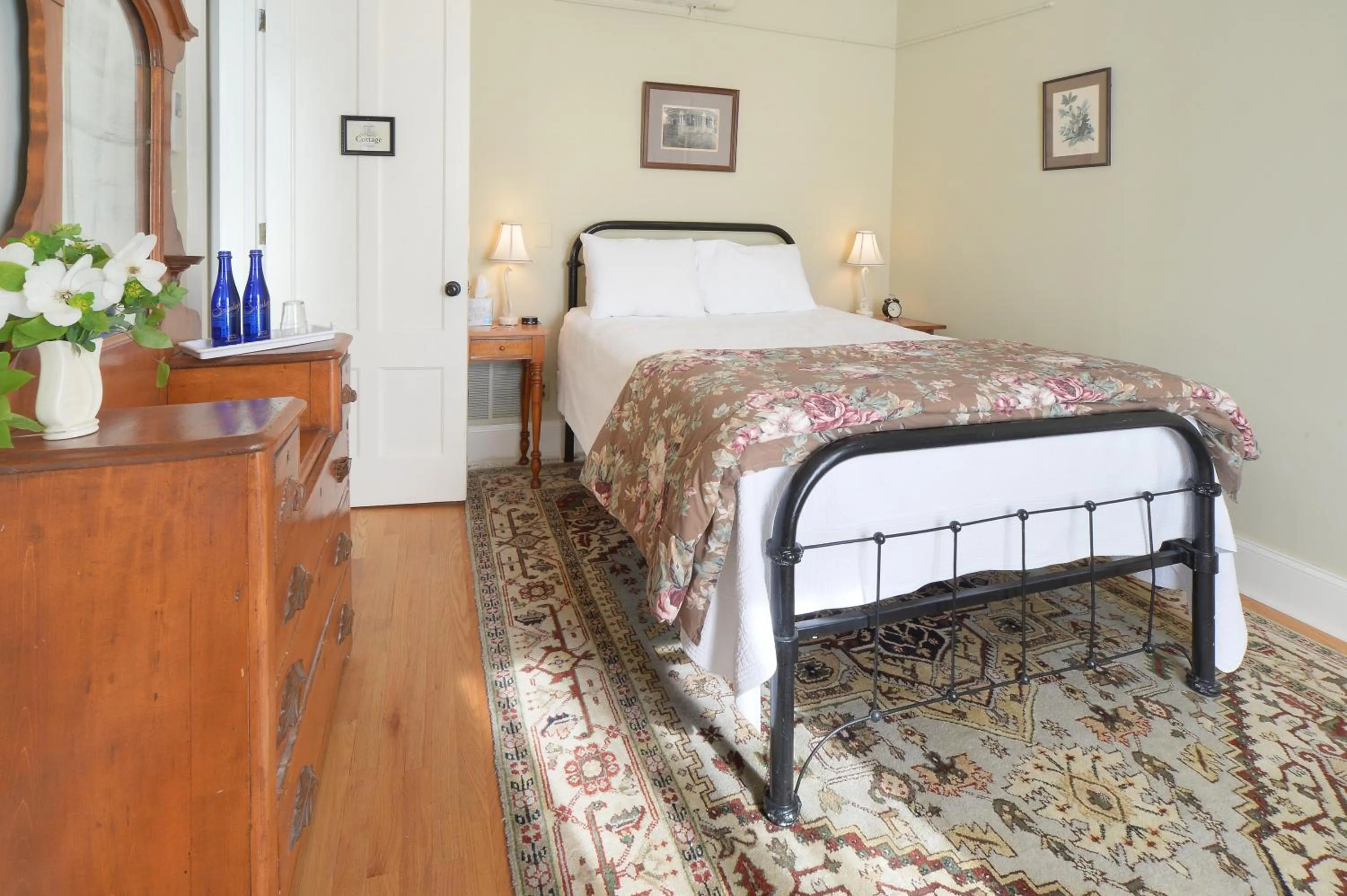 Bed in The Springwater Bed and Breakfast