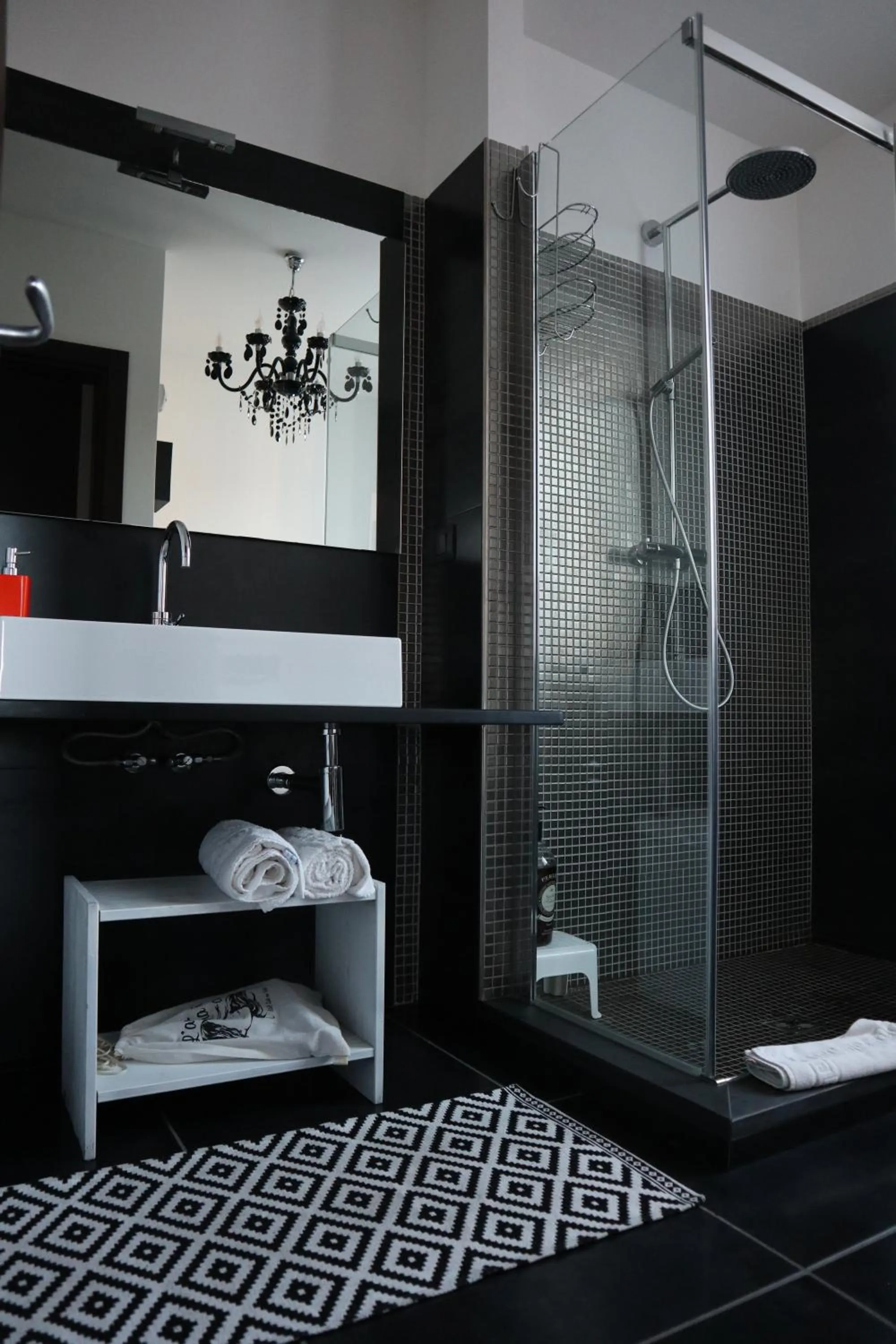 Shower in Suite con vista