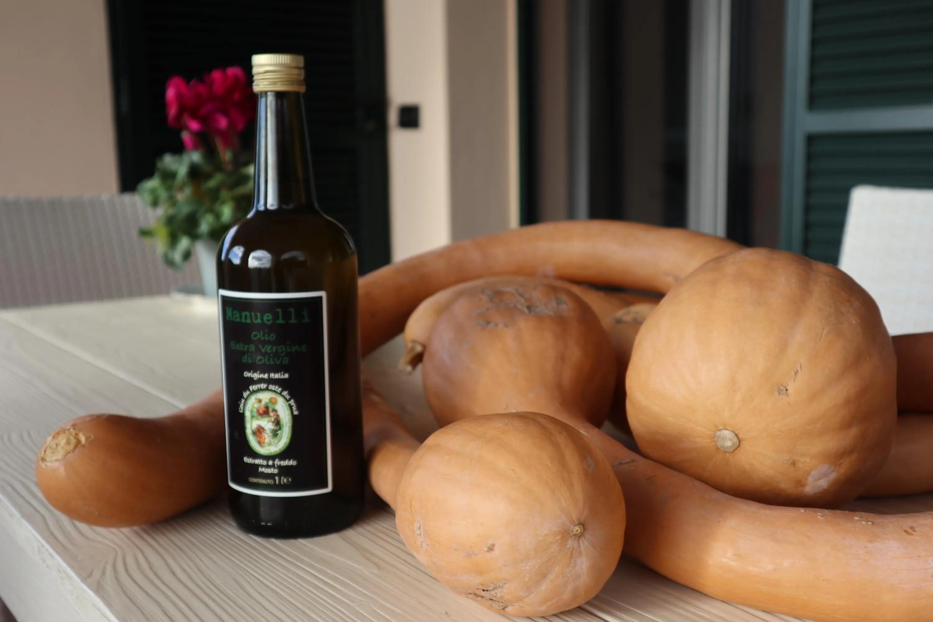 Food and drinks in Suite con vista