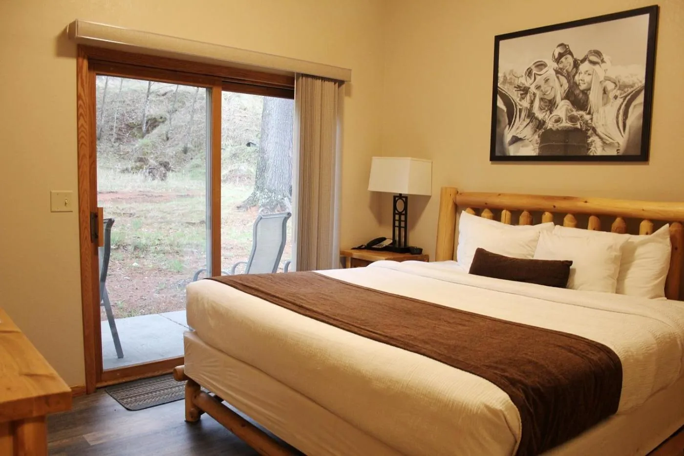 Bed in Pine Mountain Resort