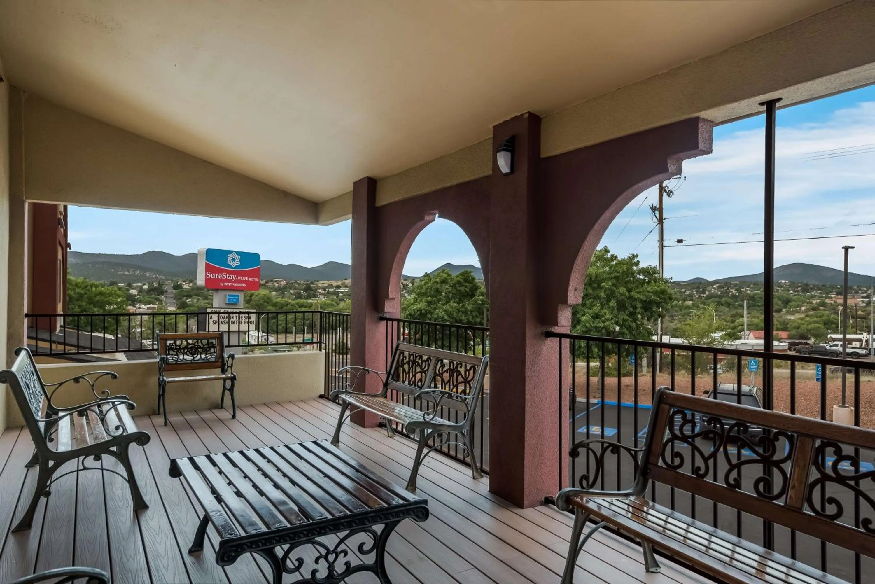 Property building in SureStay Plus Hotel by Best Western Silver City