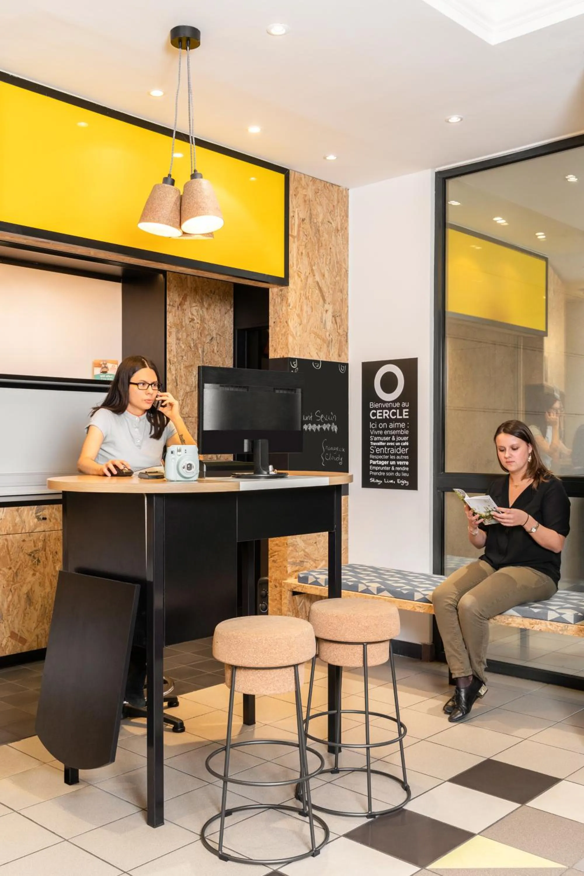 Lobby or reception in Aparthotel Adagio Access Paris Vanves - Porte de Versailles