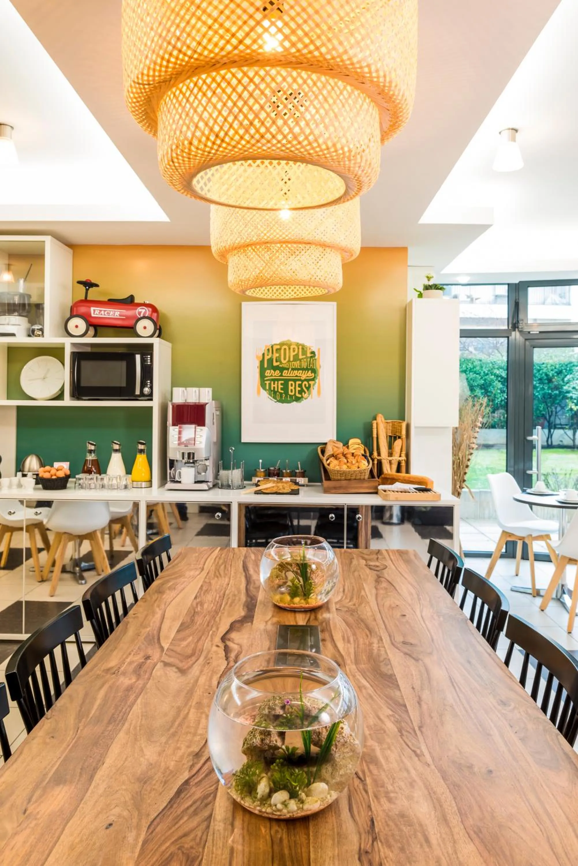 Buffet breakfast in Aparthotel Adagio Access Paris Vanves - Porte de Châtillon