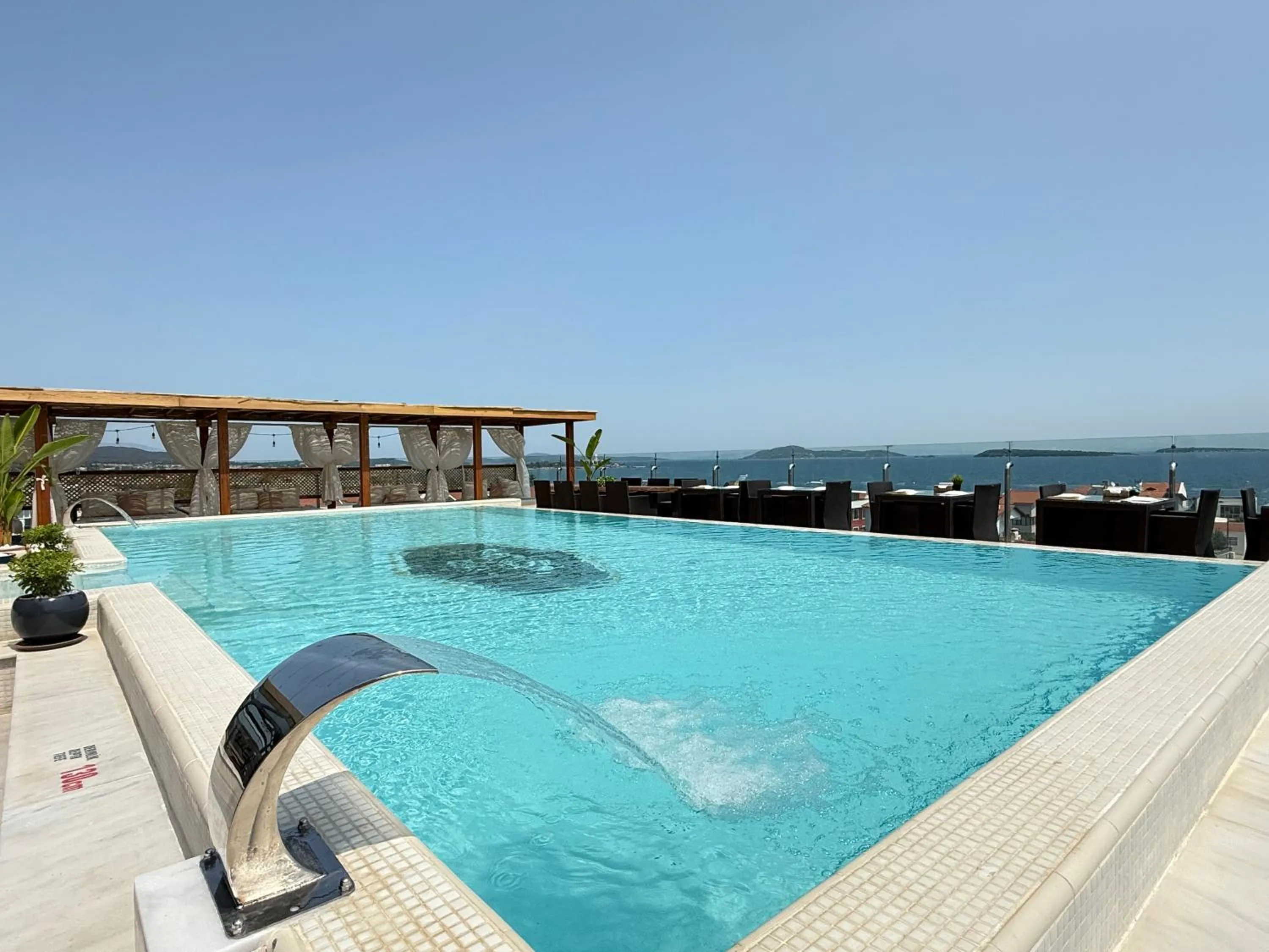 Swimming pool in Ferush Boutique Hotel