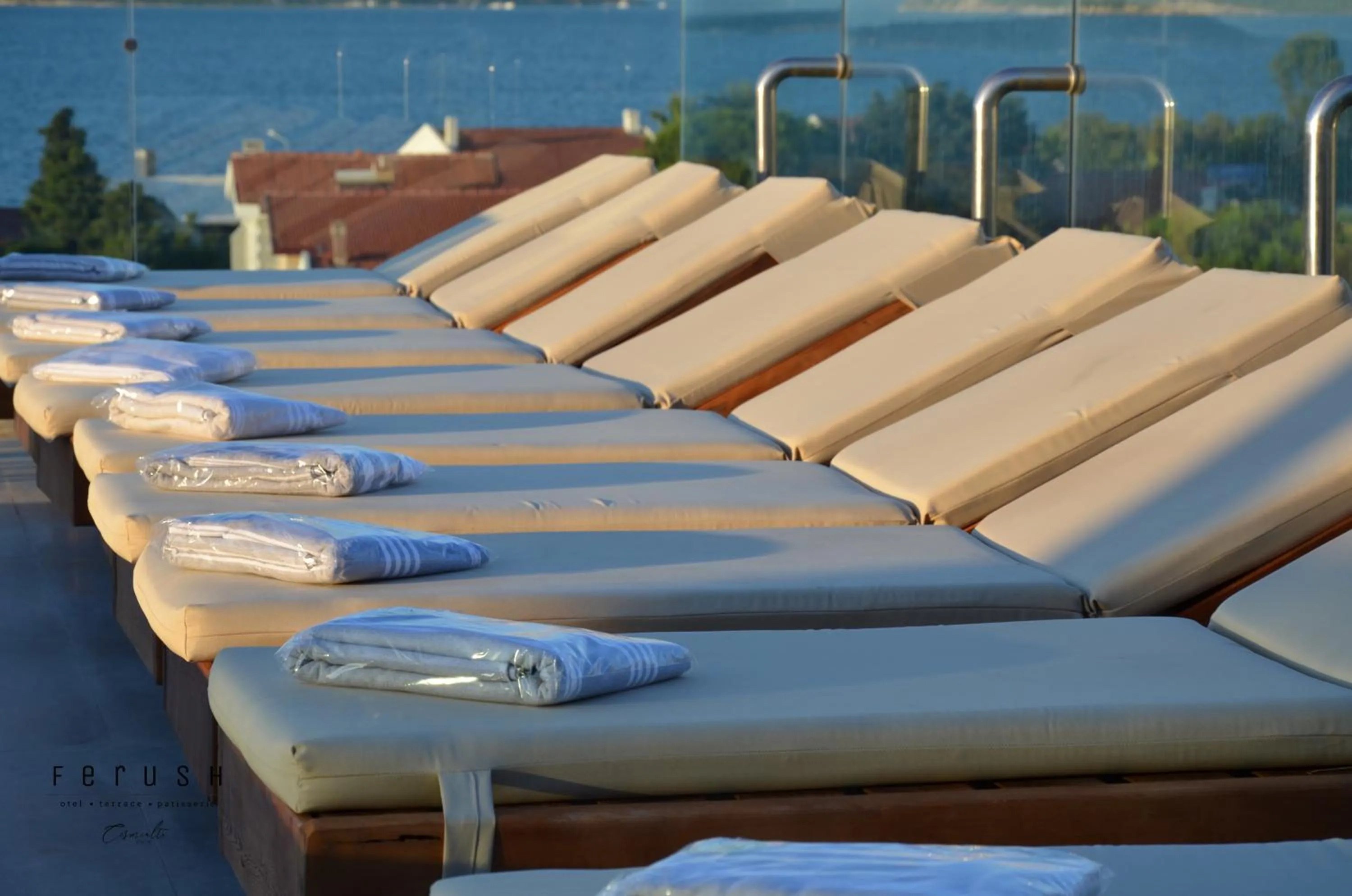 Swimming pool in Ferush Boutique Hotel