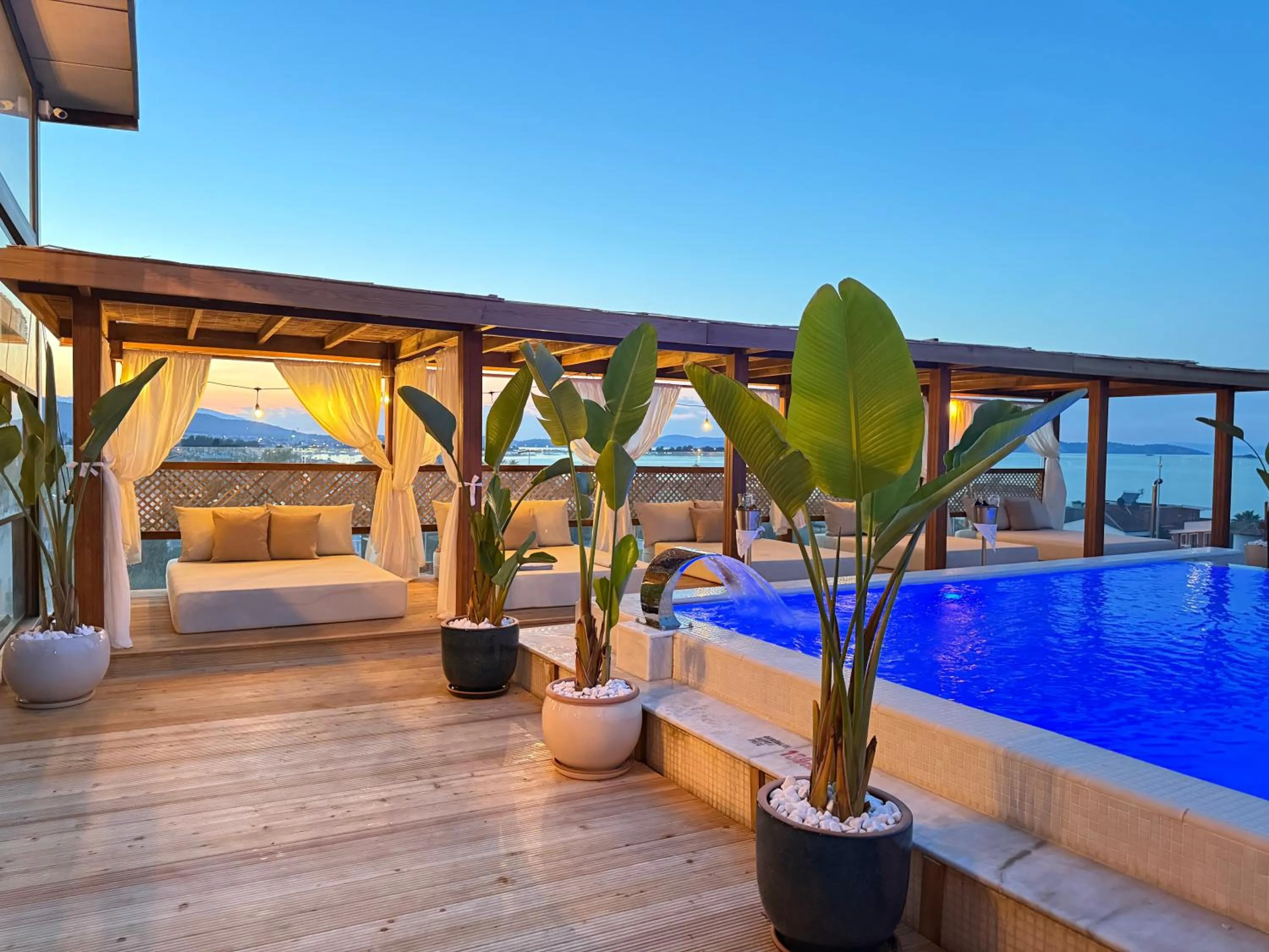 Swimming pool in Ferush Boutique Hotel