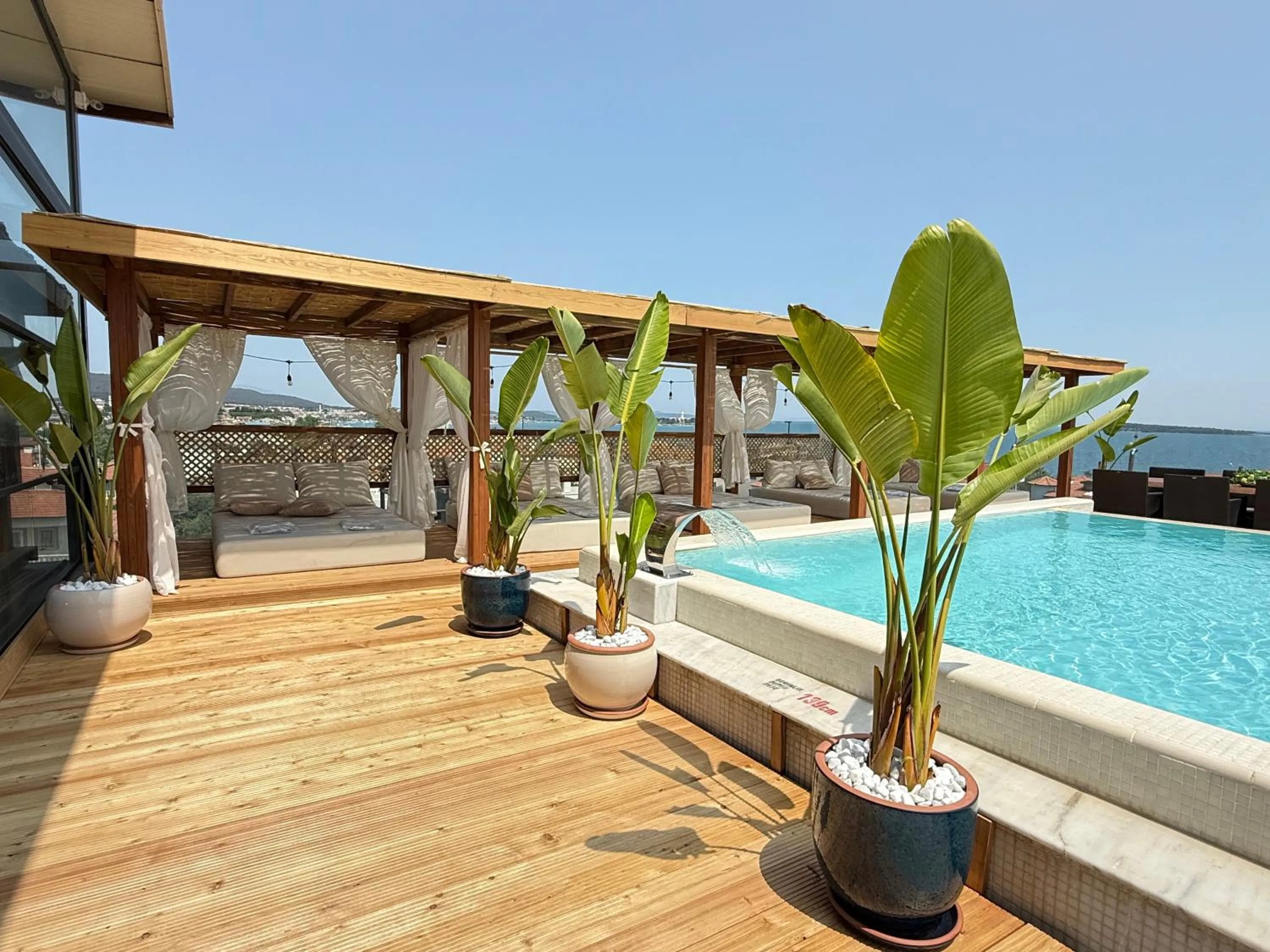 Swimming pool in Ferush Boutique Hotel