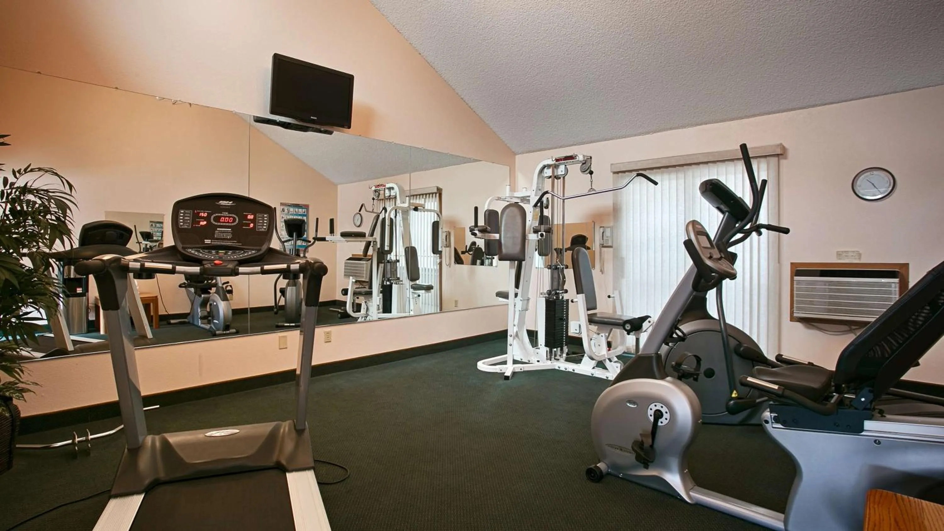 Fitness centre/facilities in RiverTree Inn & Suites