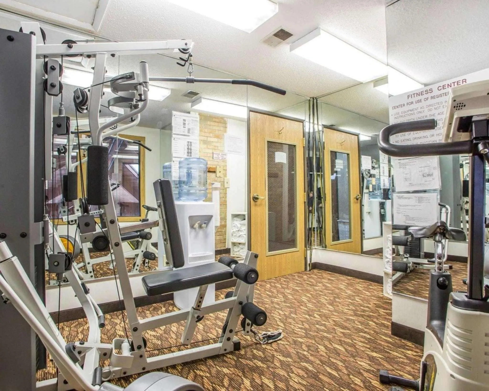 Fitness centre/facilities in Quality Inn St Marys