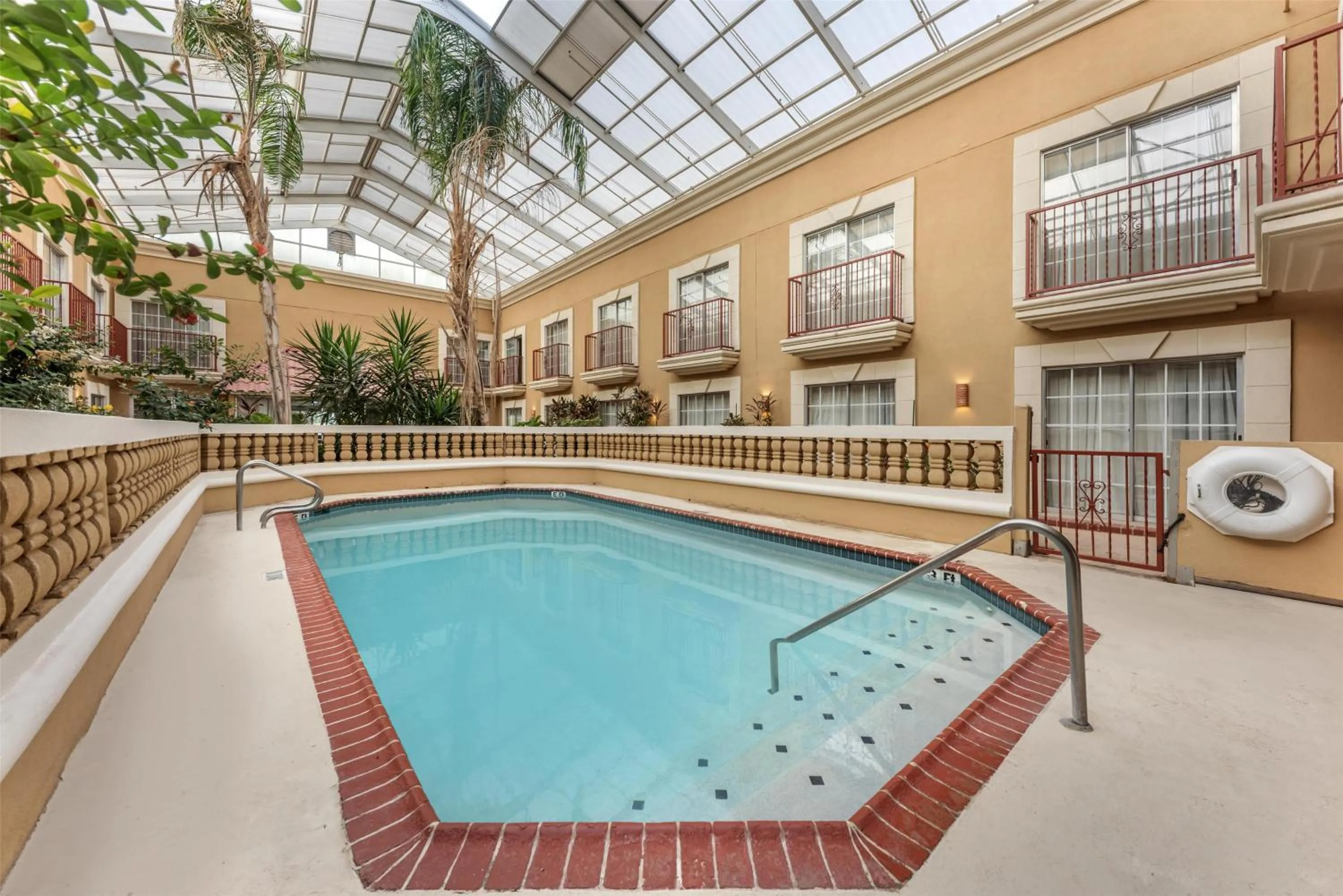 Pool view in Best Western Plus Atrium Inn