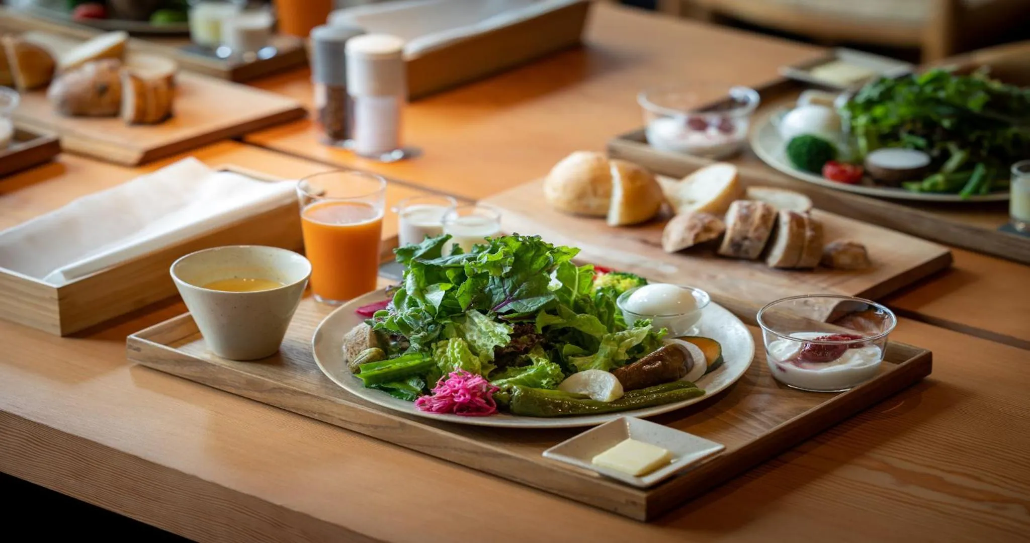 Breakfast in Higashiyama Shikikaboku