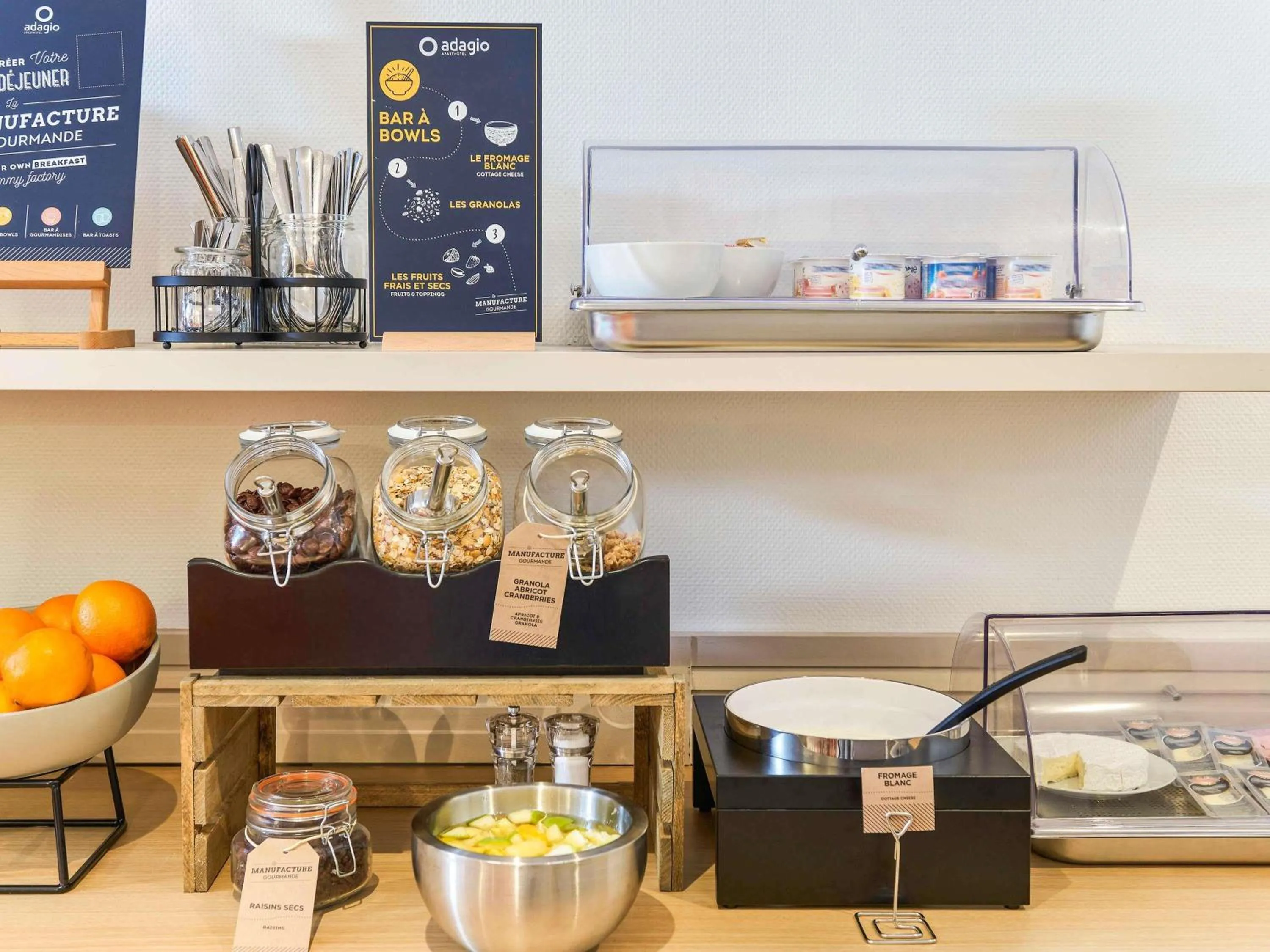 Breakfast in Aparthotel Adagio Access Nice Garibaldi