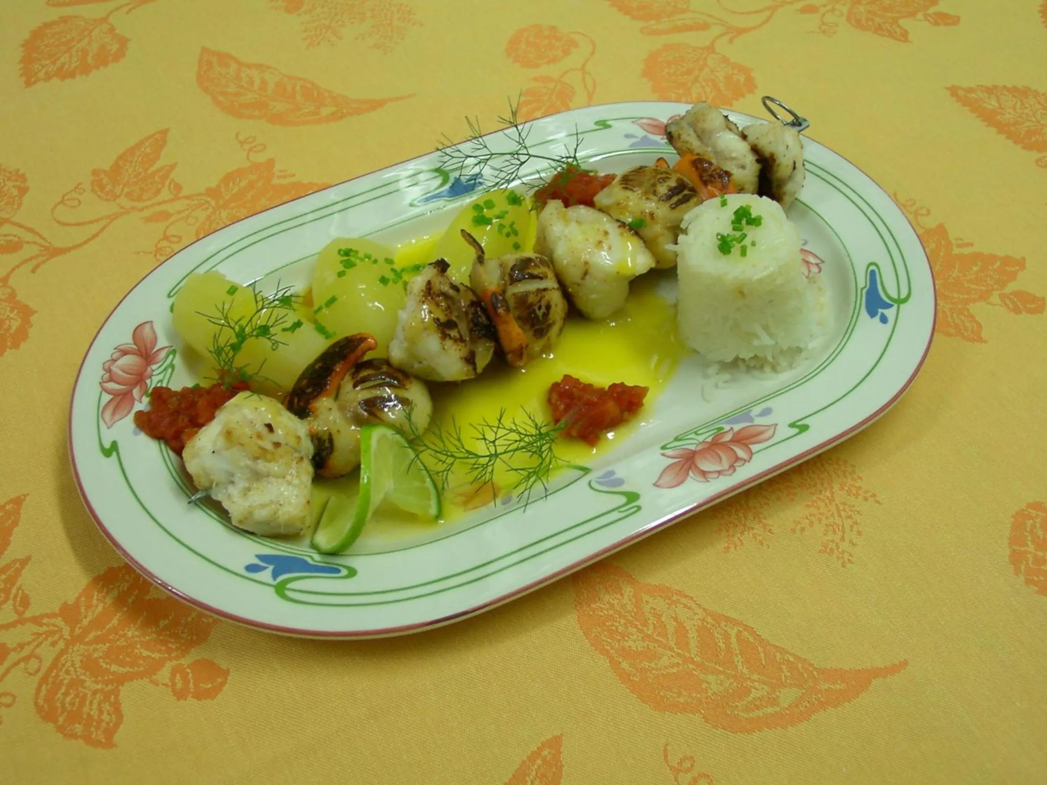 Food and drinks in Hostellerie de la Bouriane