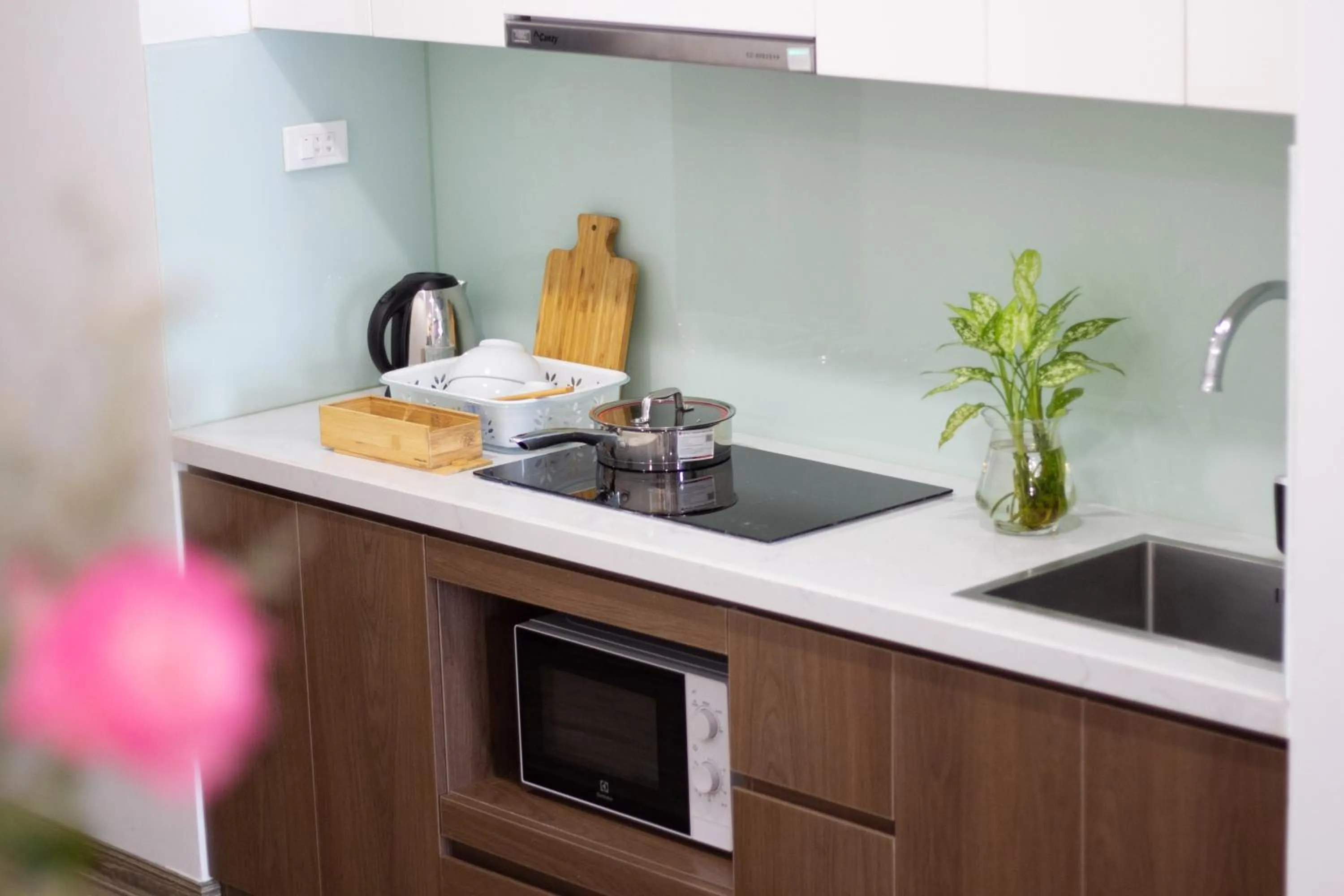 Kitchen or kitchenette in REIWA INN APARTMENT