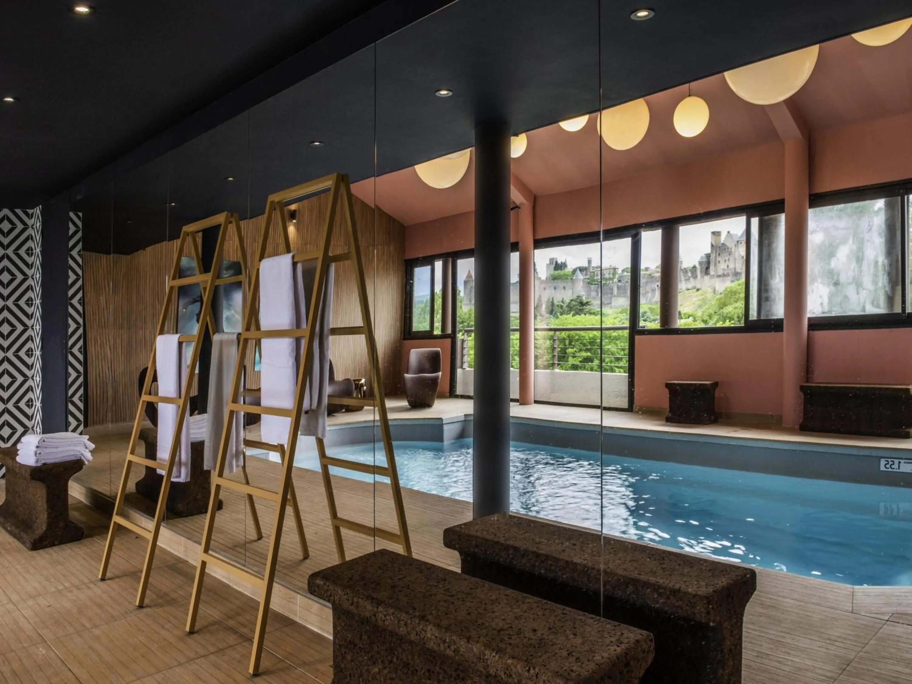 Pool view in Tribe Carcassonne