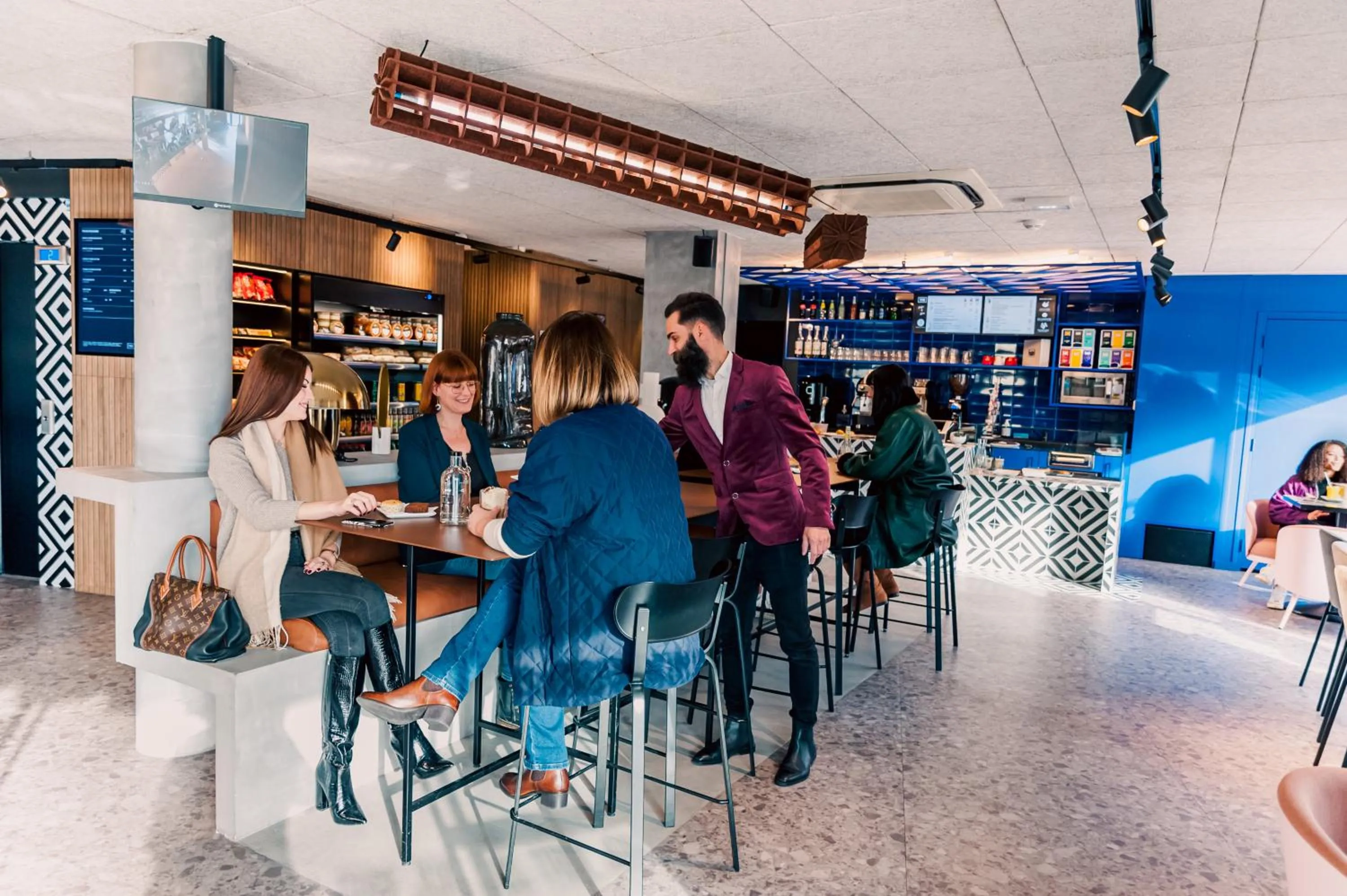 Seating area in Tribe Carcassonne