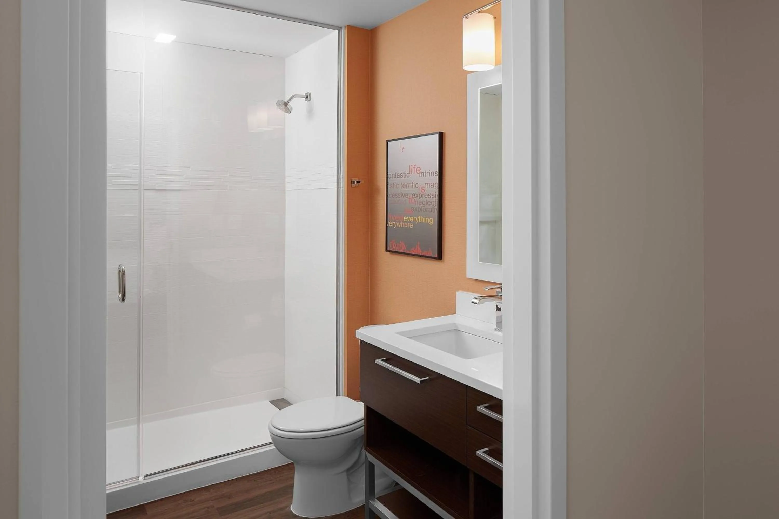 Bathroom in TownePlace Suites by Marriott Danville