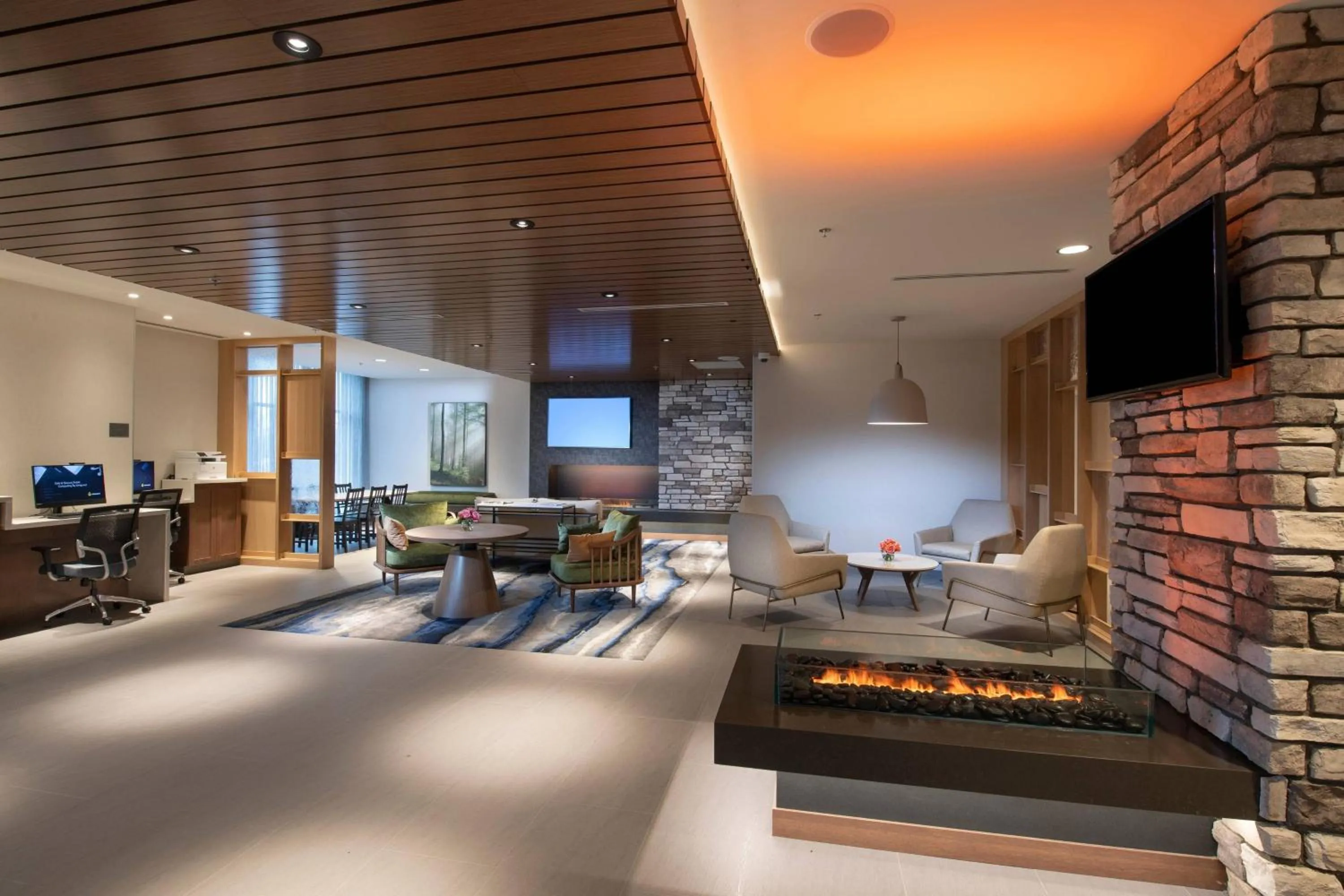 Lobby or reception in Fairfield by Marriott Edmonton International Airport