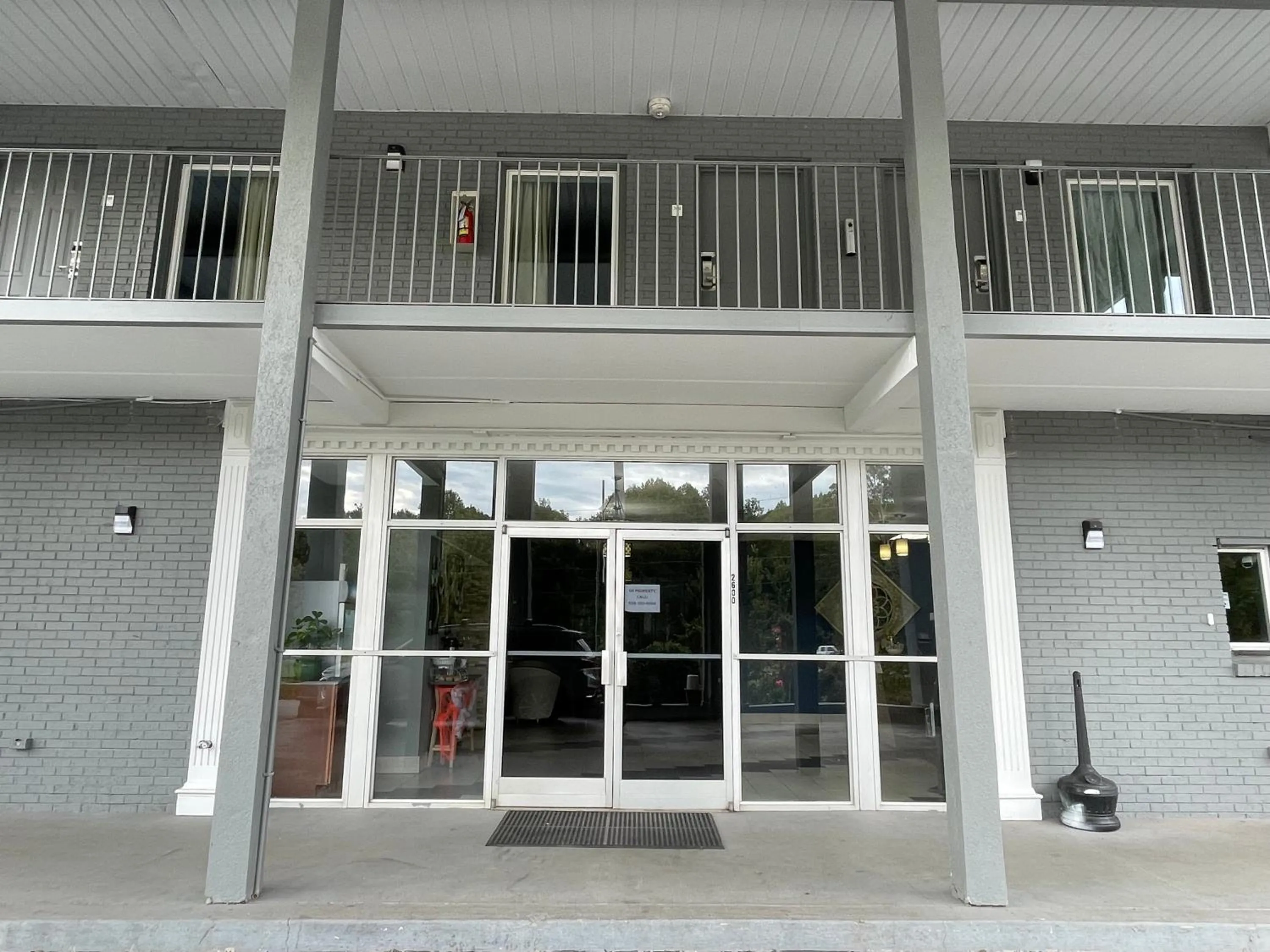 Property building in Econo Lodge Forest City