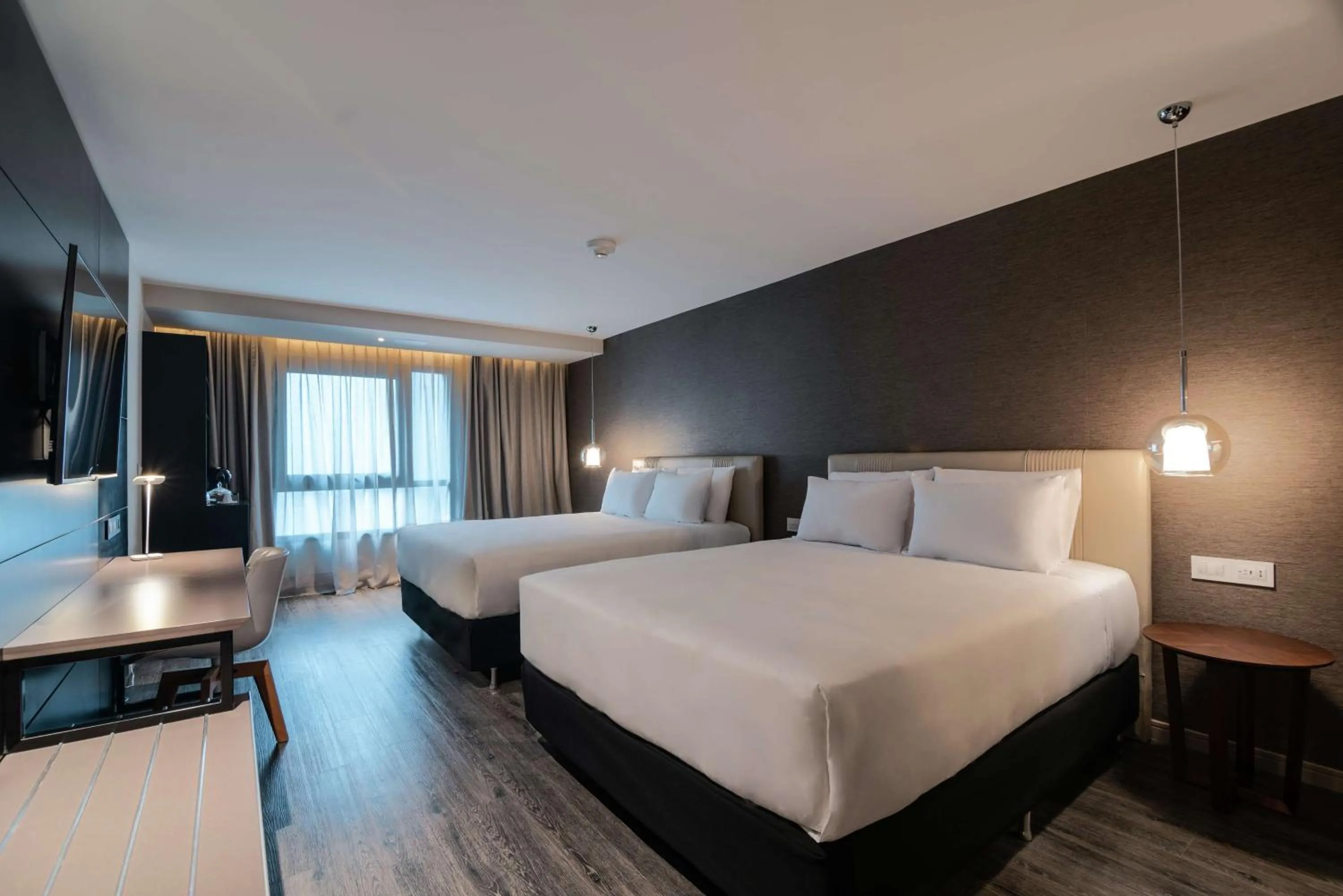 Bedroom, Bed in Soro Montevideo, Curio Collection By Hilton