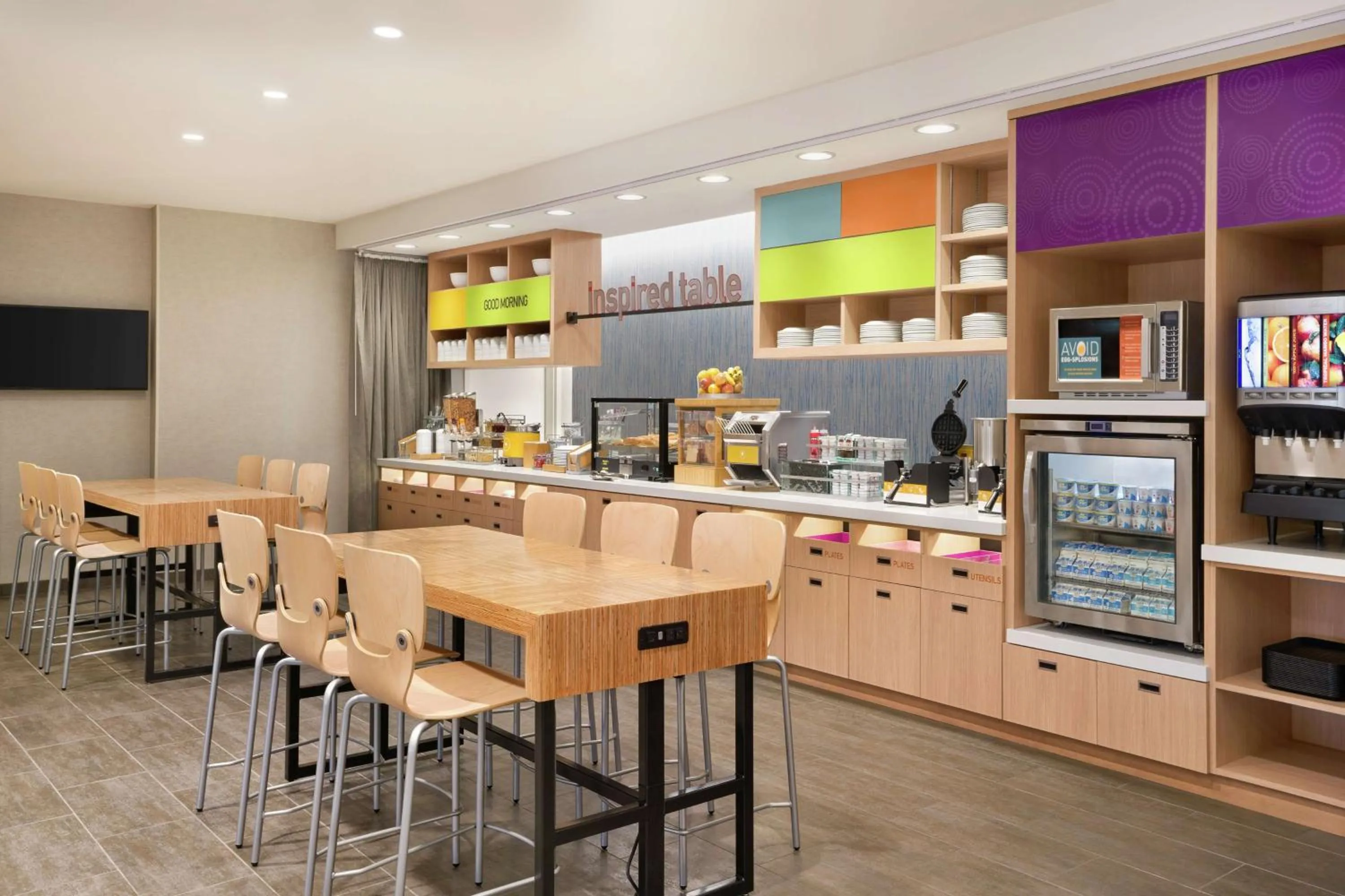 Breakfast in Home2 Suites By Hilton Harrisburg Hershey