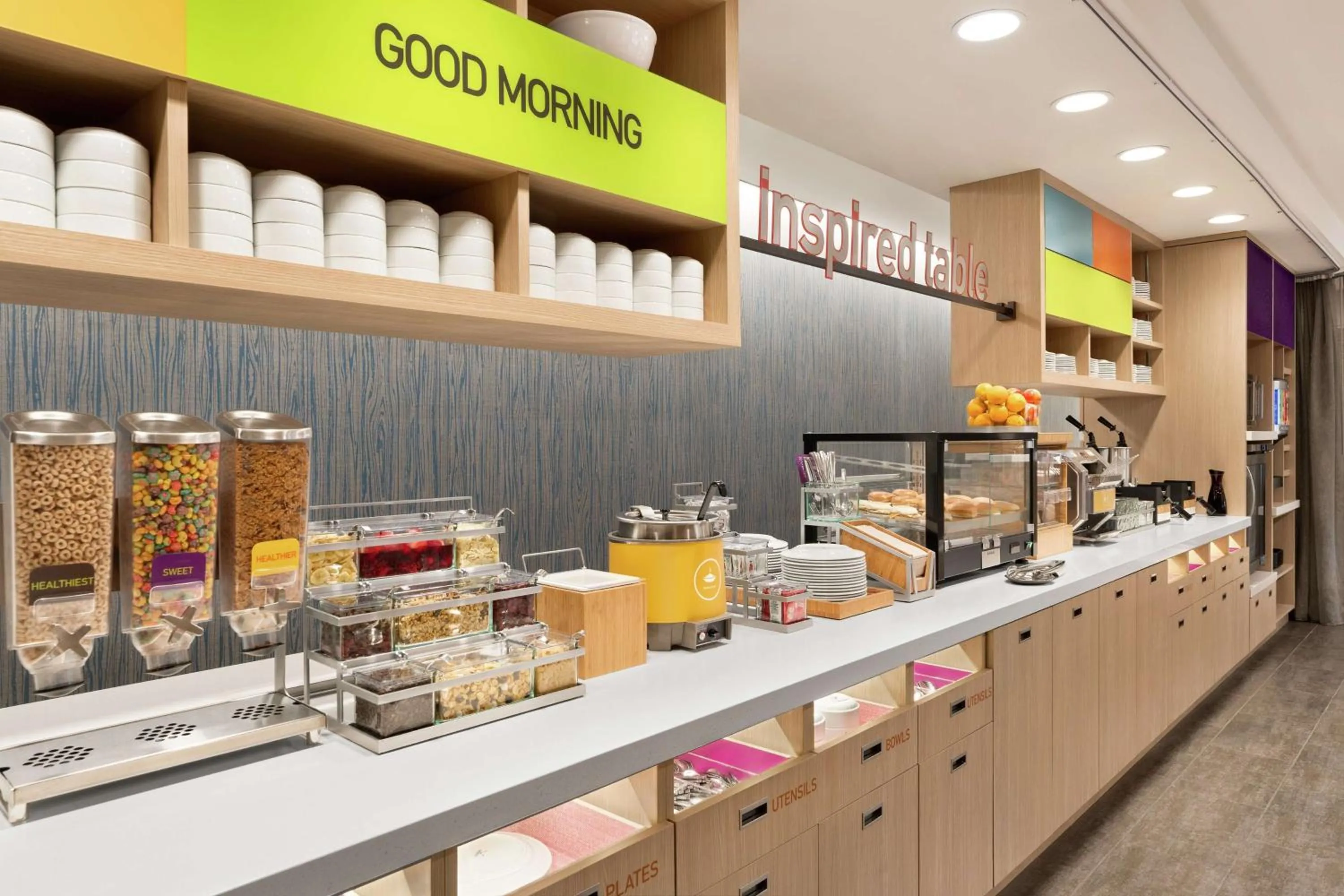 Breakfast in Home2 Suites By Hilton Harrisburg Hershey