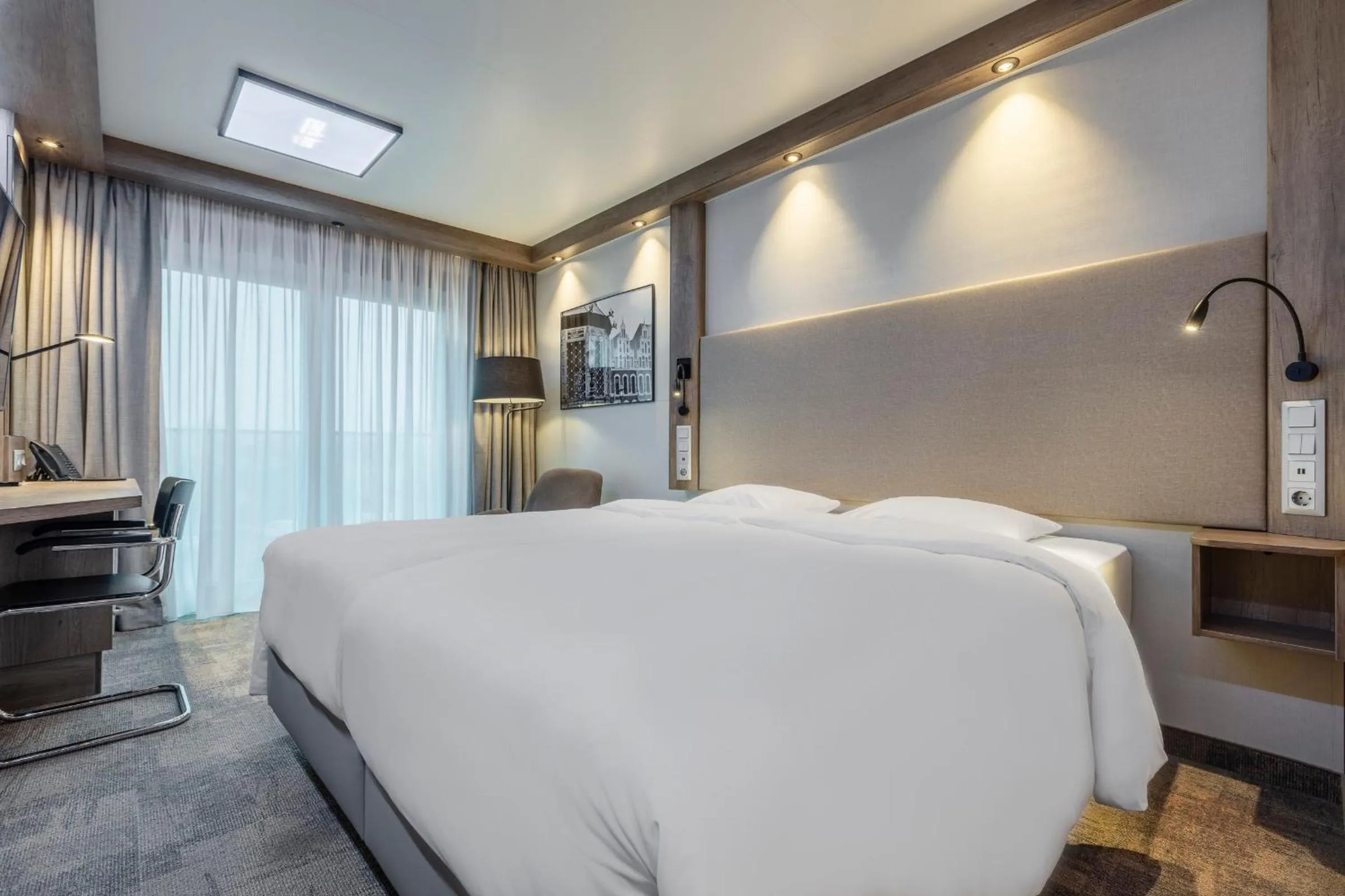 Bed in Park Inn By Radisson Wismar