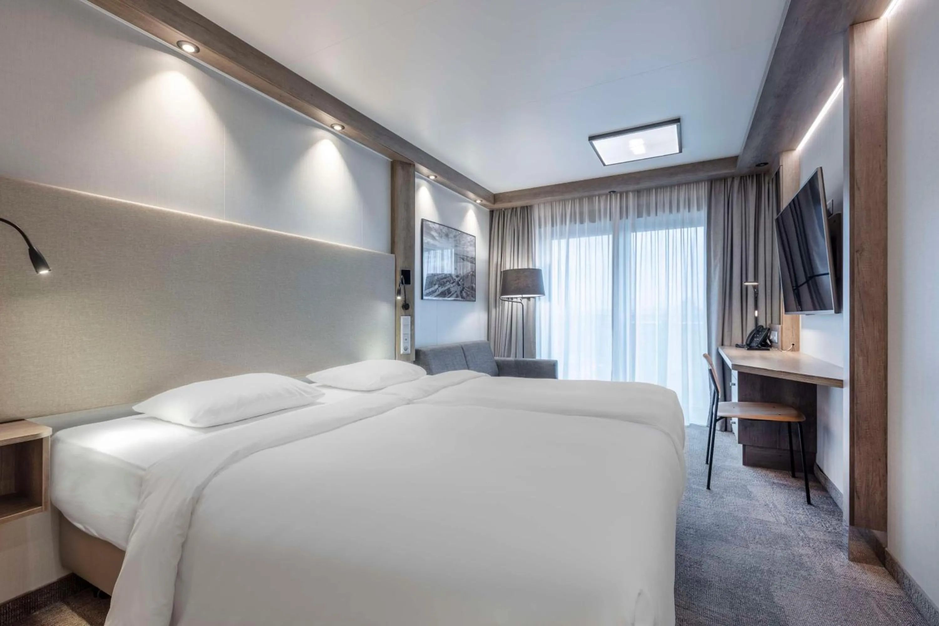 Bedroom, Bed in Park Inn By Radisson Wismar