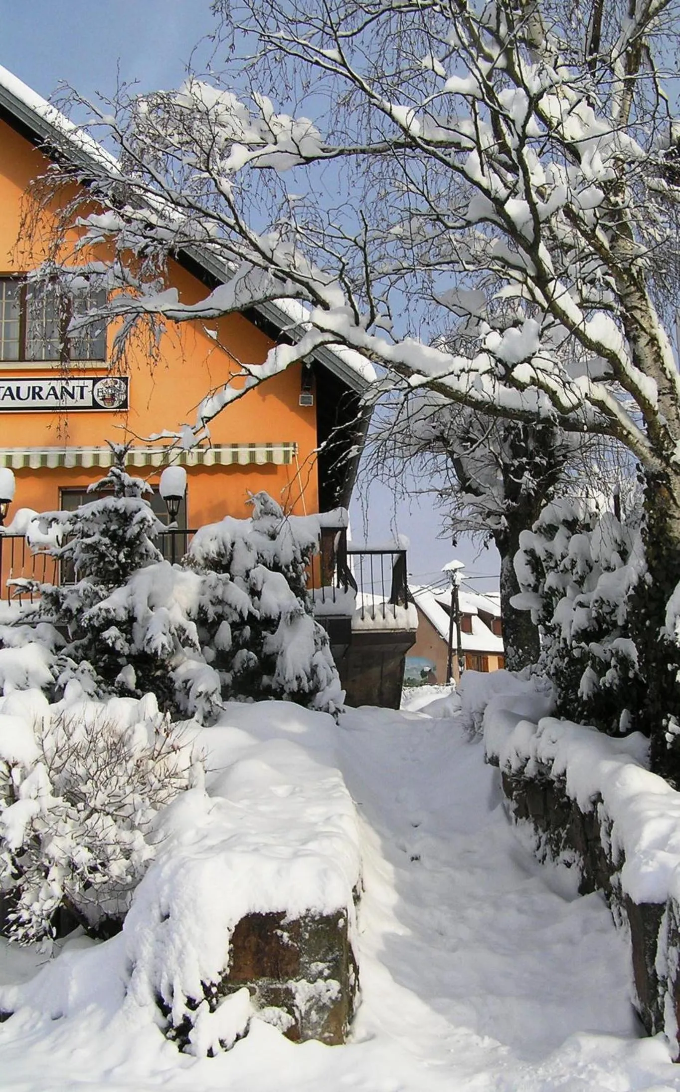 Facade/entrance in A l'Arbre Vert