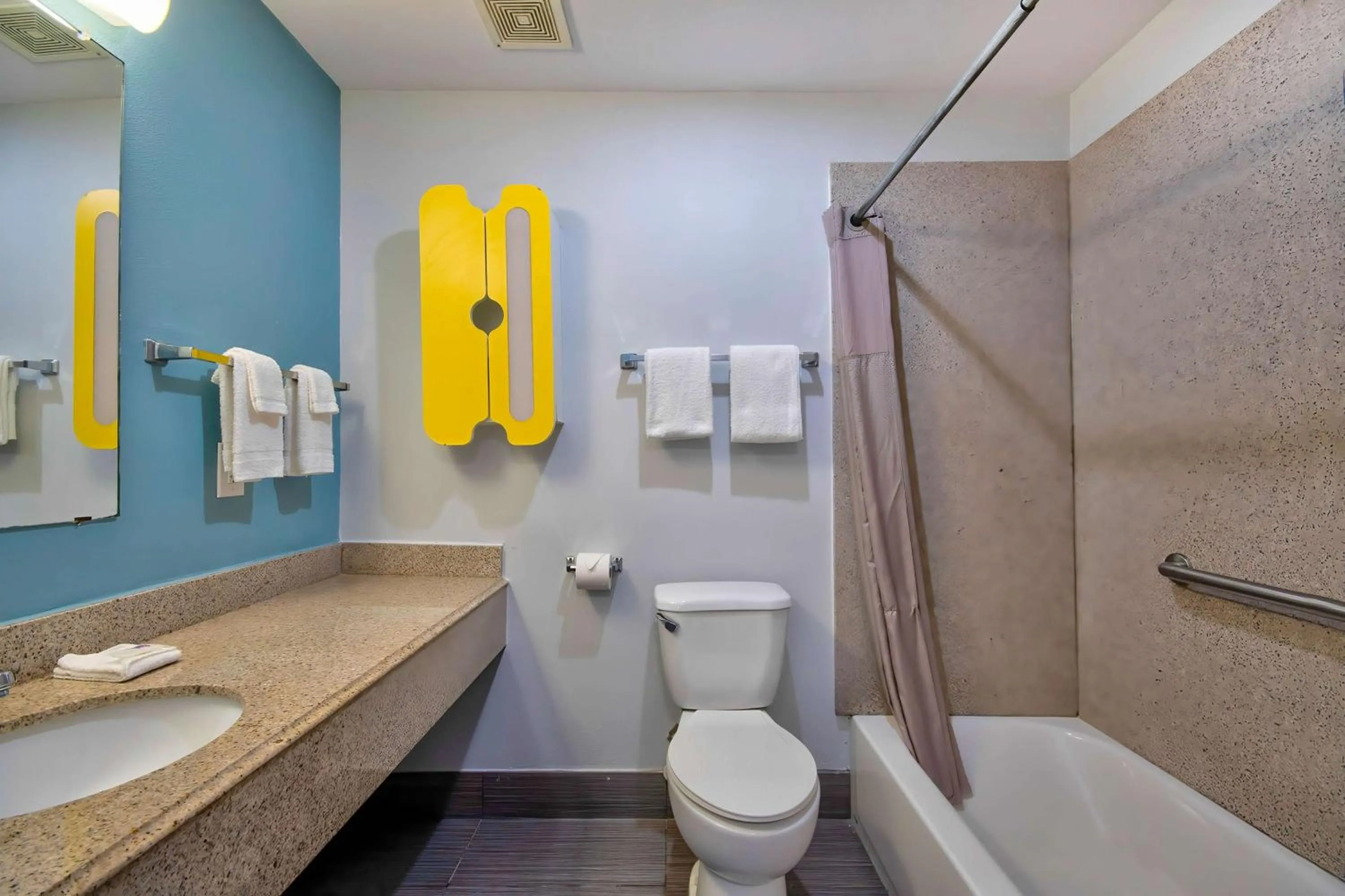 Bathroom in Studio 6-Port Arthur, TX - SE