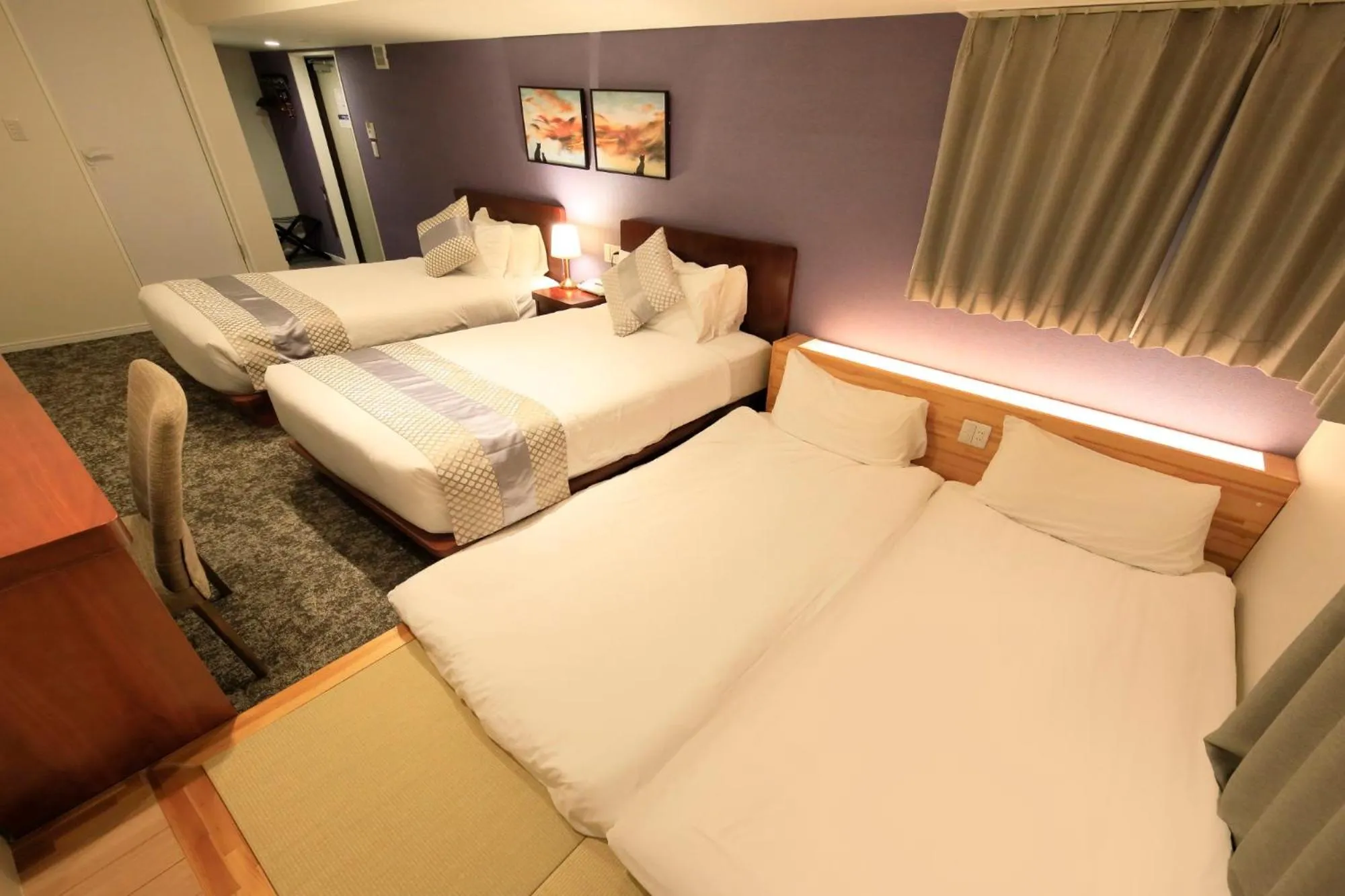 Bed in Hotel Tokyo Trip Ueno Nishi Nippori