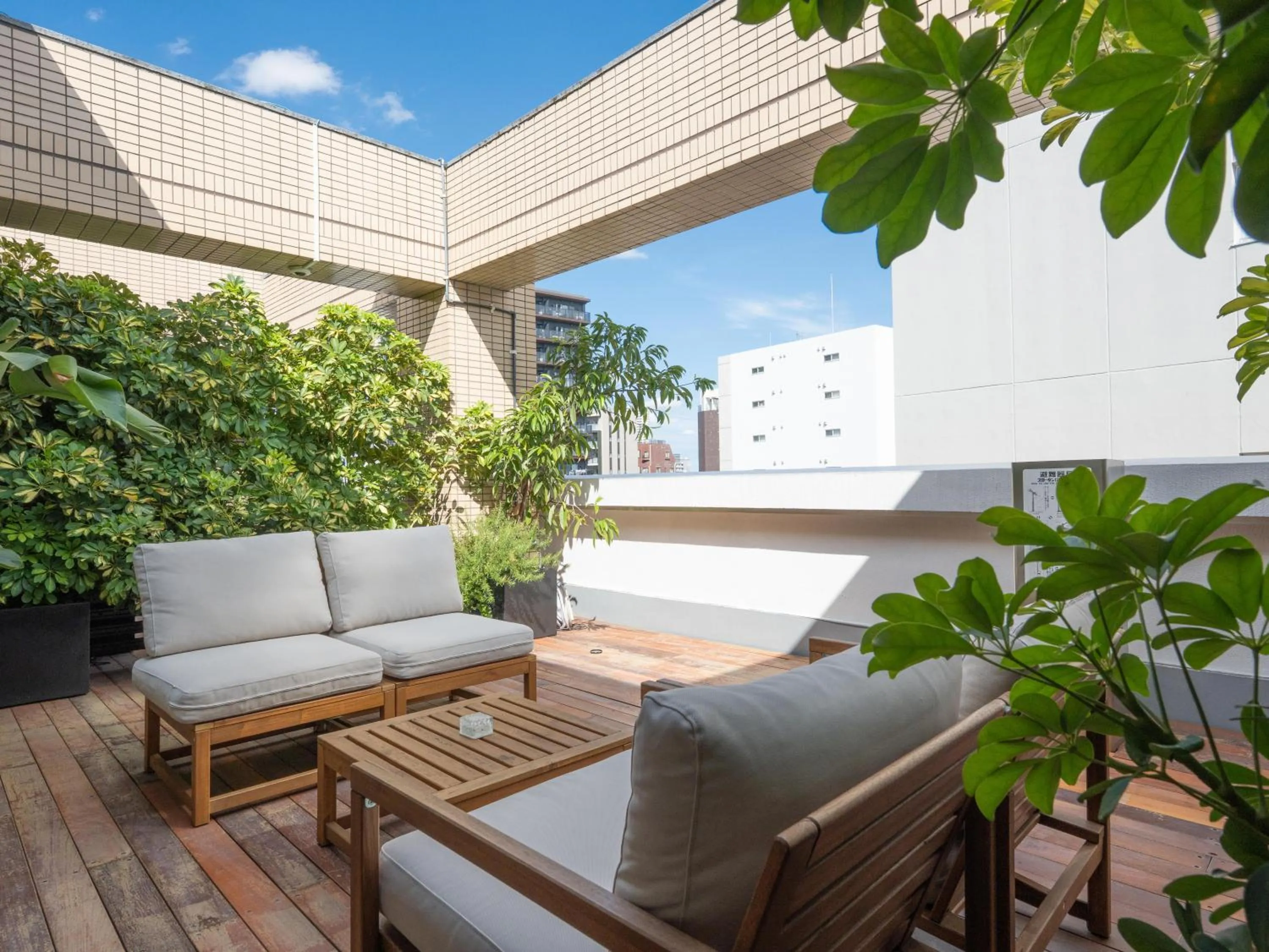 Balcony/Terrace in Hotel Tokyo Trip Ueno Nishi Nippori