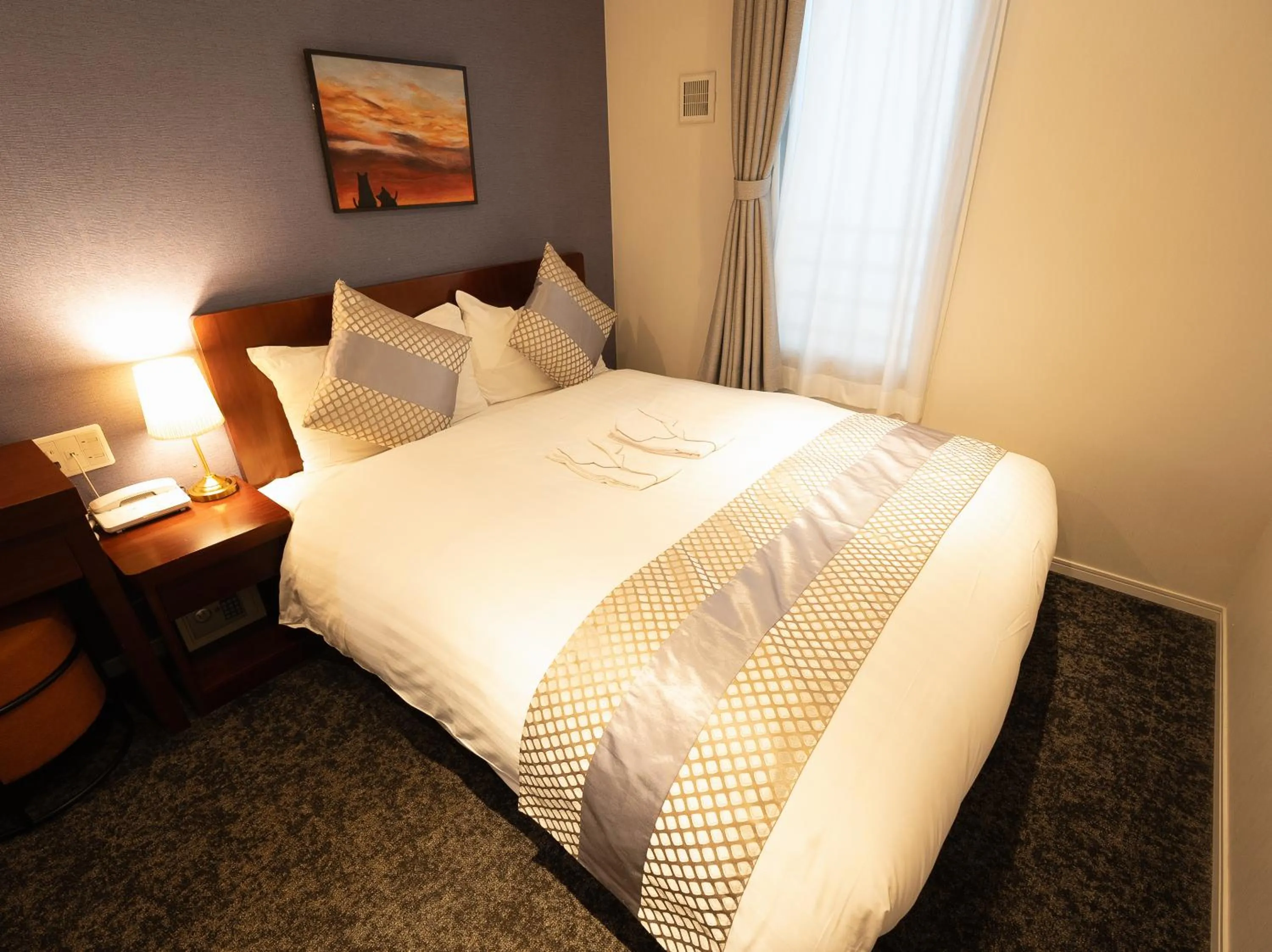 Photo of the whole room, Bed in Hotel Tokyo Trip Ueno Nishi Nippori