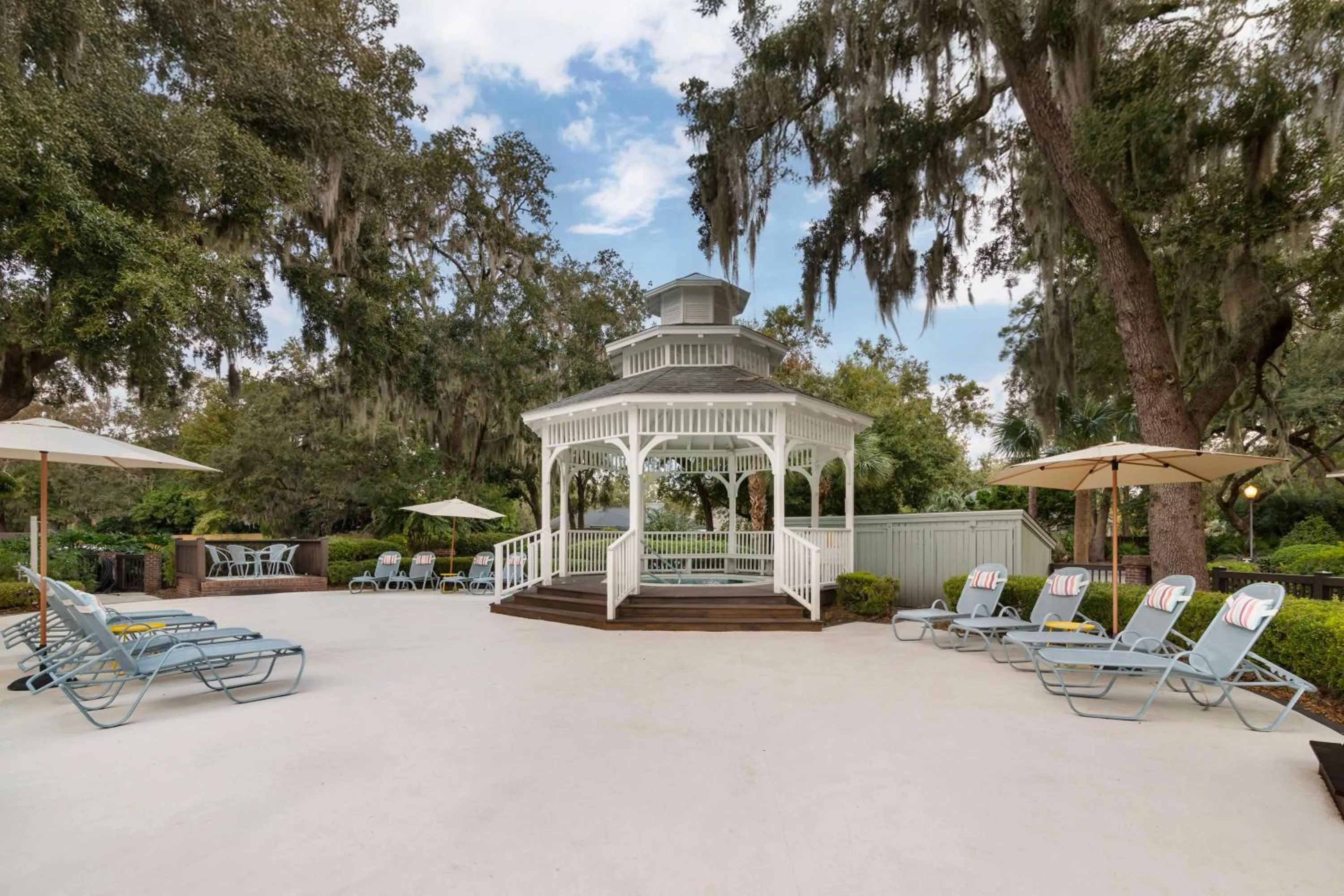 Pool view in Best Western Plus St. Simons
