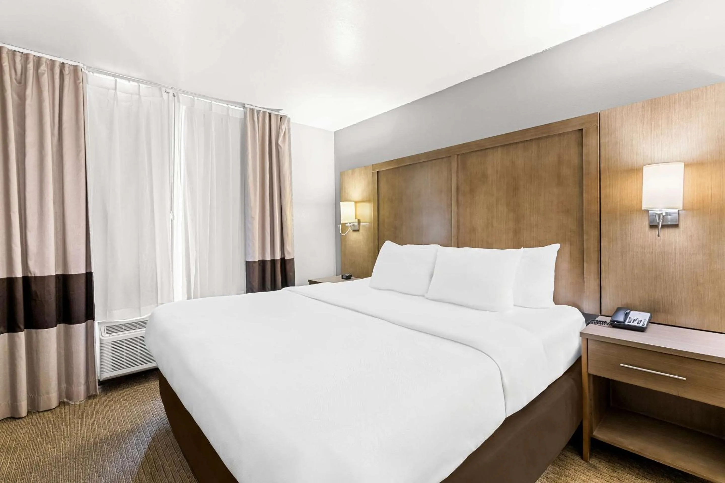 Bedroom, Bed in Comfort Suites Columbia I-65