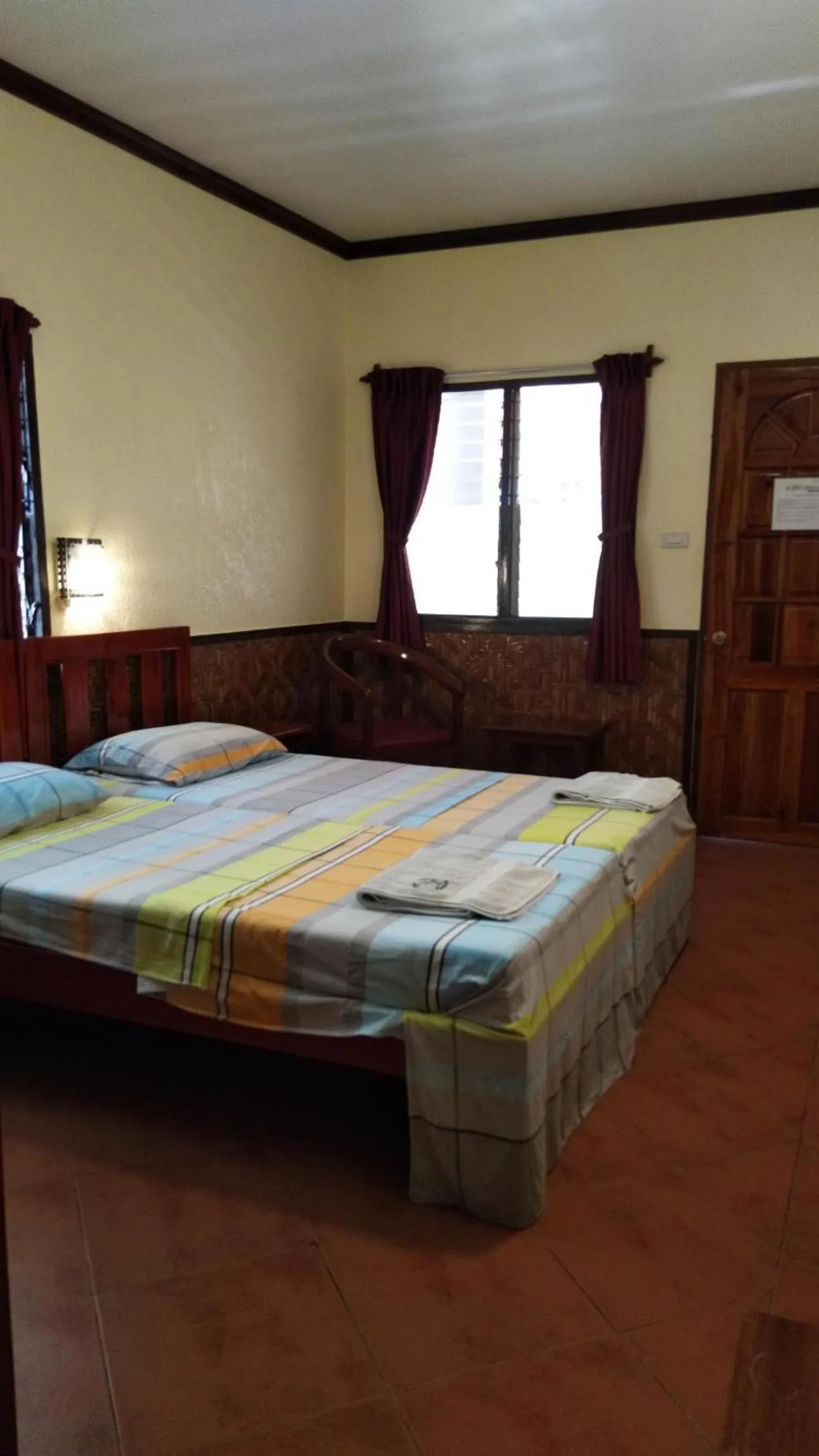 Bed in Love's Beach & Dive Resort