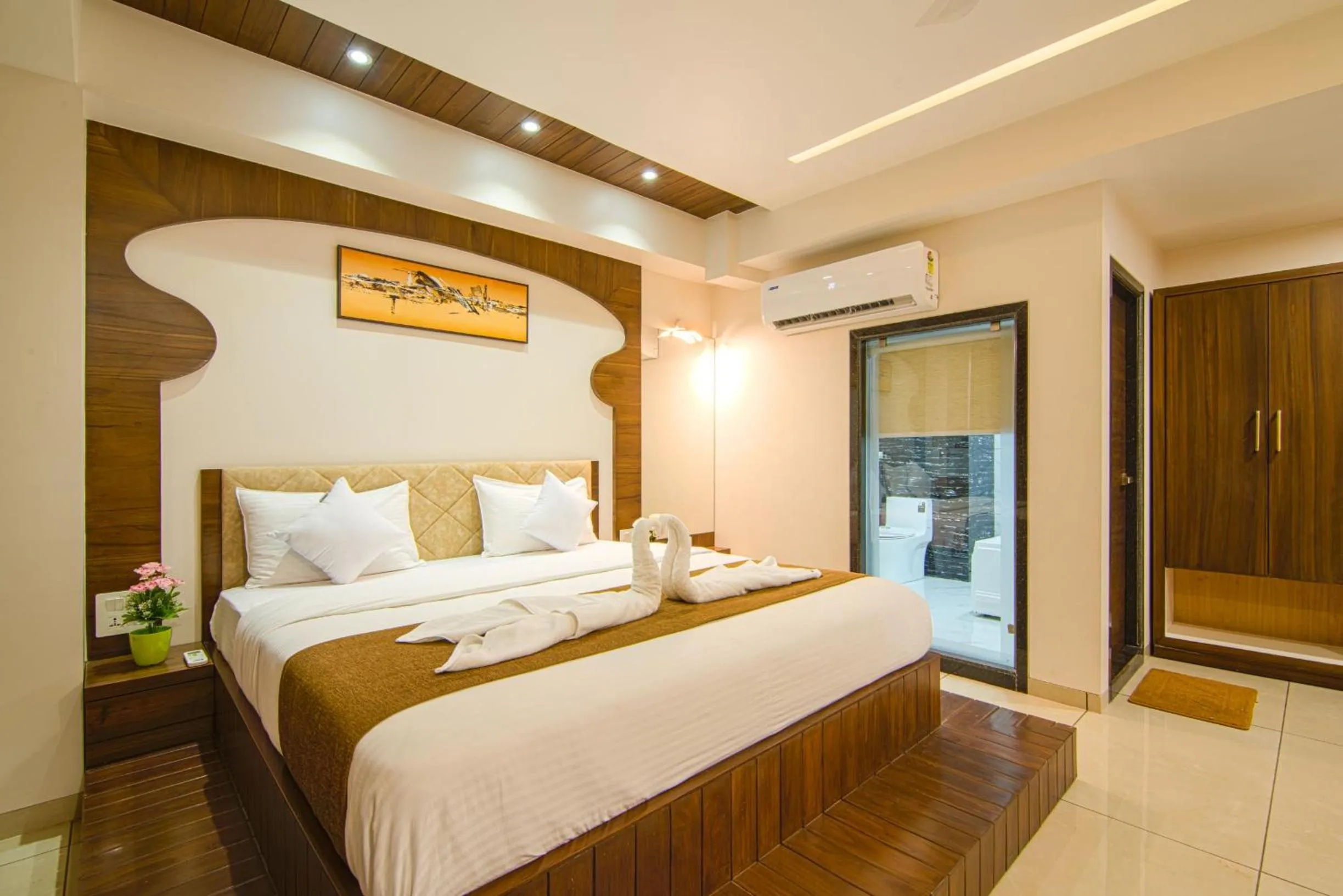 Bed in Hotel Sleep Inn