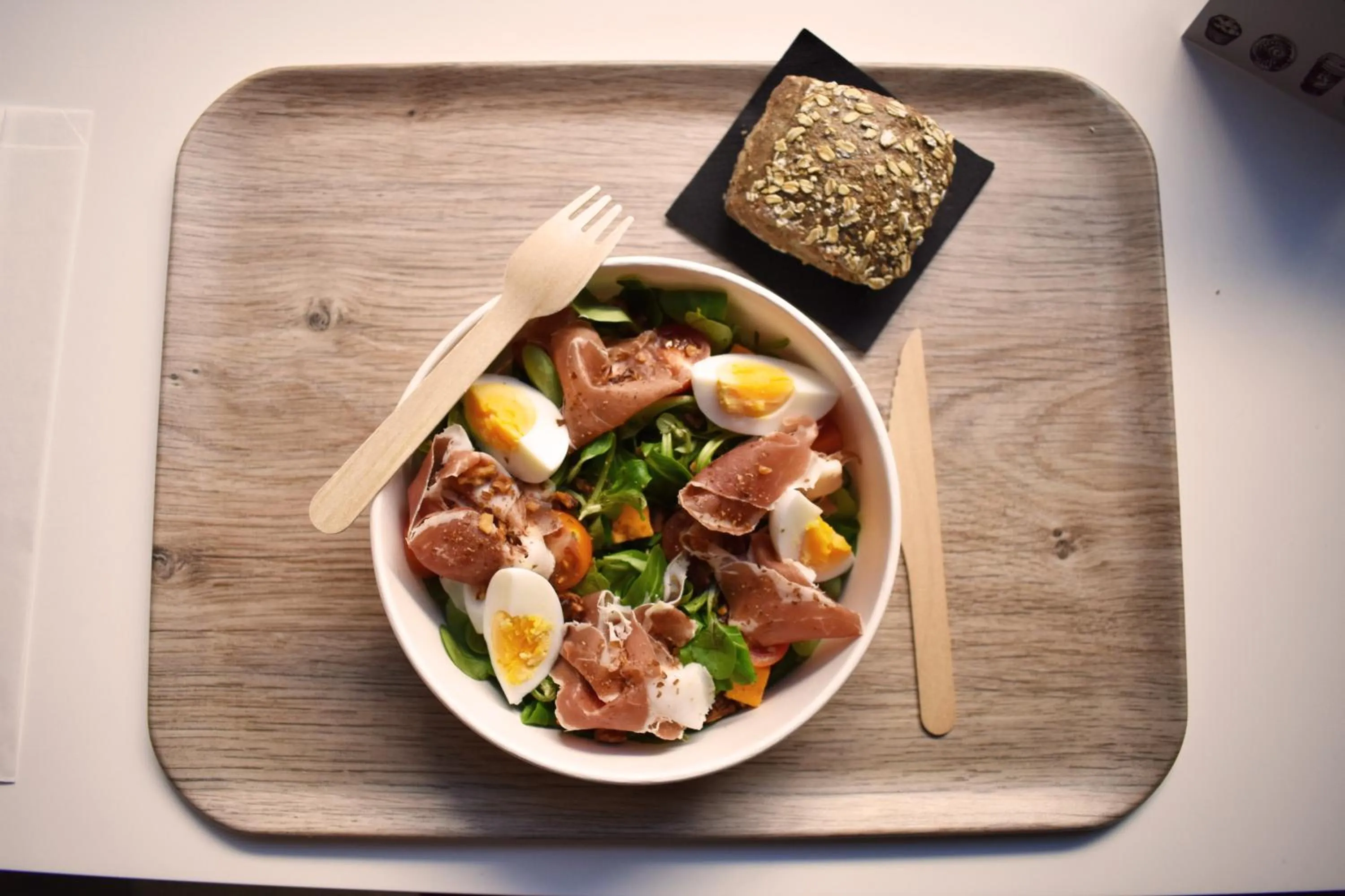 Food close-up in Hotel des Congrès